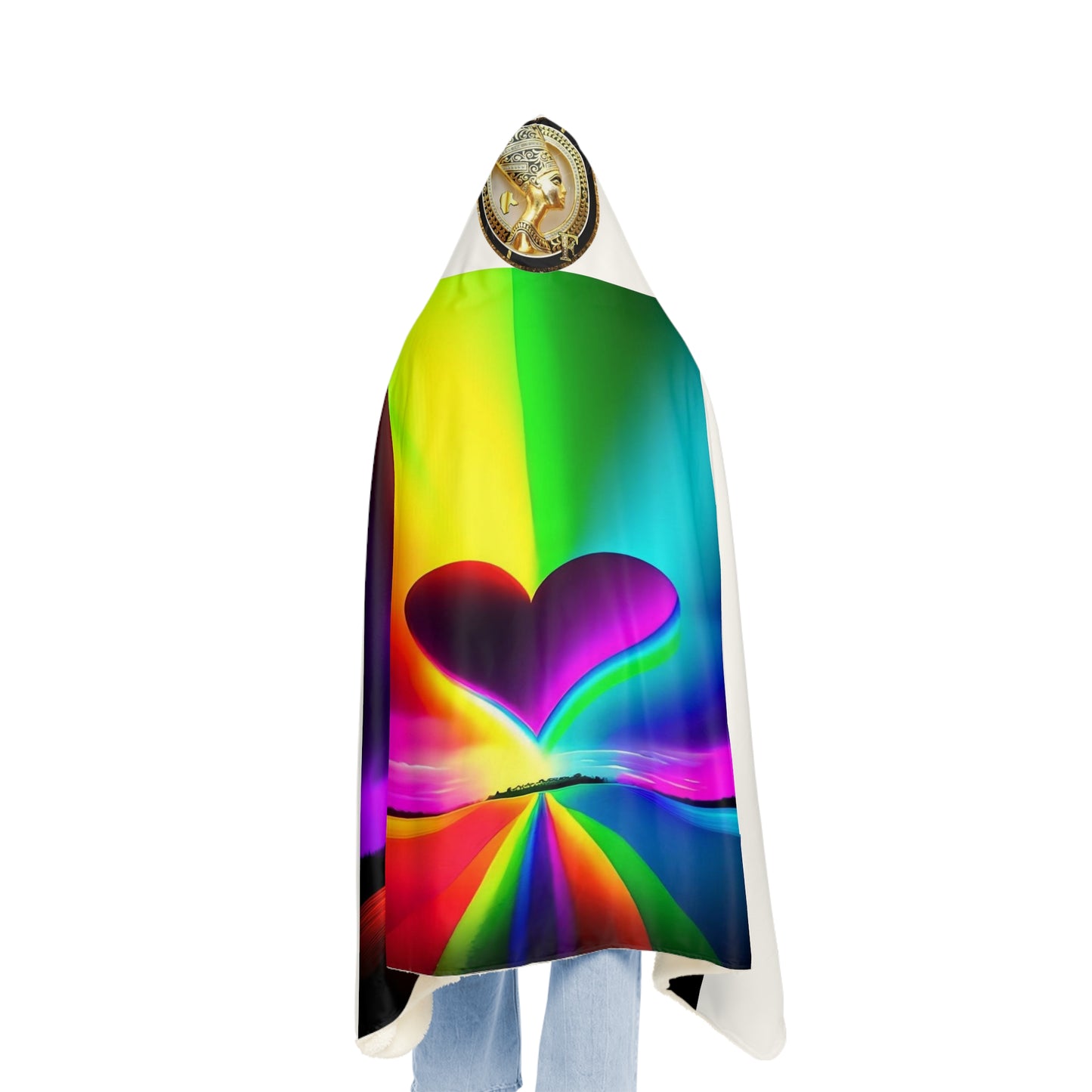 Love is in the Air with Plain Hoodie + | Snuggle Blanket