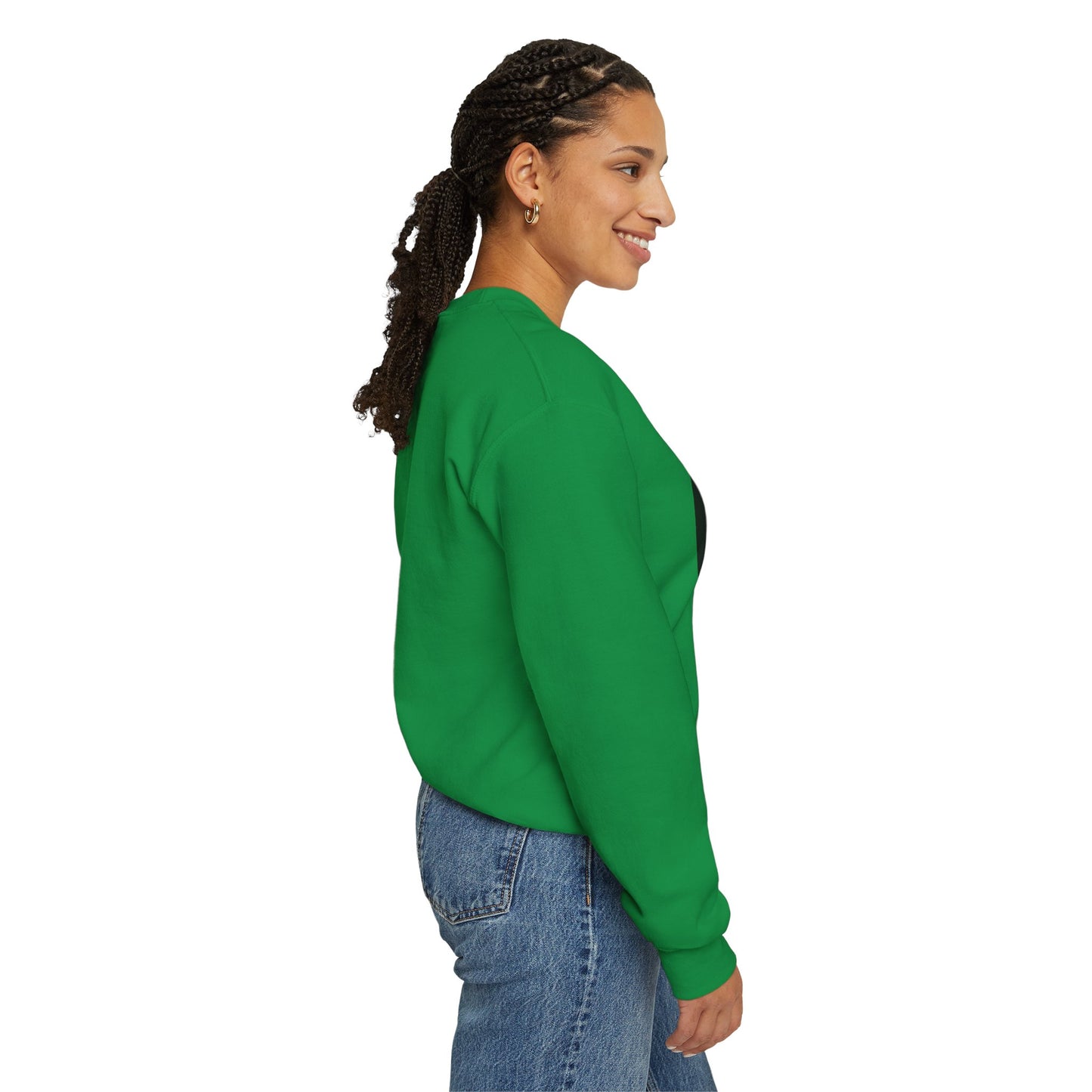 If U Don't Deal With It, It Will Deal With U | Unisex Sweatshirt with (LOTZOV) Logo left sleeve.
