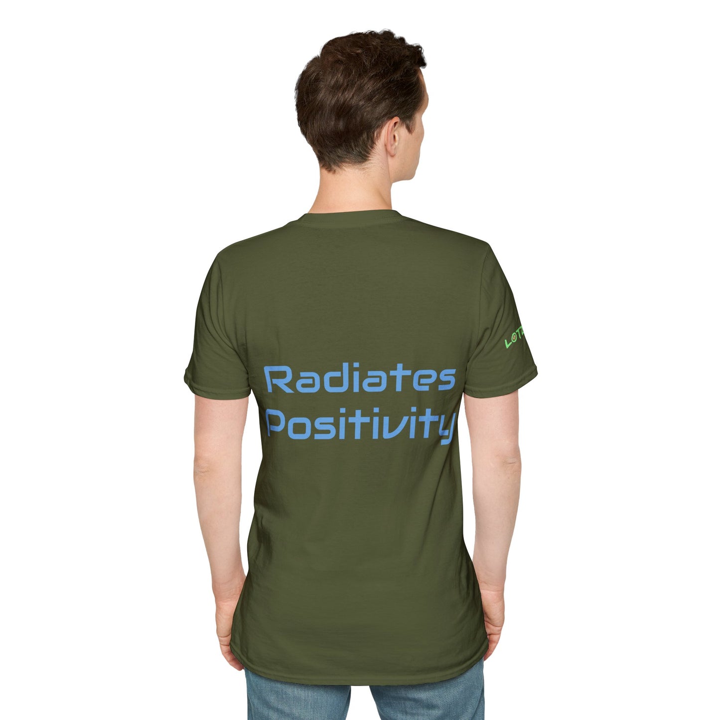 I am a Man who Radiates Positivity | Men's T-Shirt