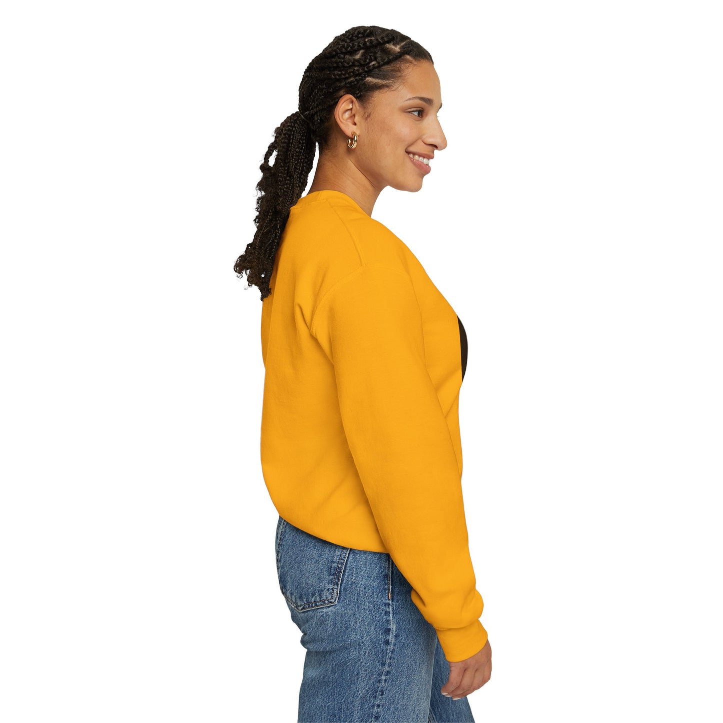 If U Don't Deal With It, It Will Deal With U | Unisex Sweatshirt with (LOTZOV) Logo left sleeve.