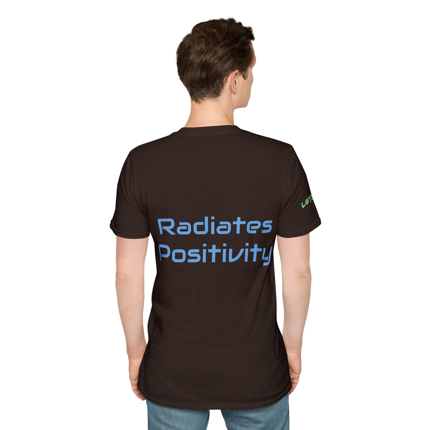 I am a Man who Radiates Positivity | Men's T-Shirt