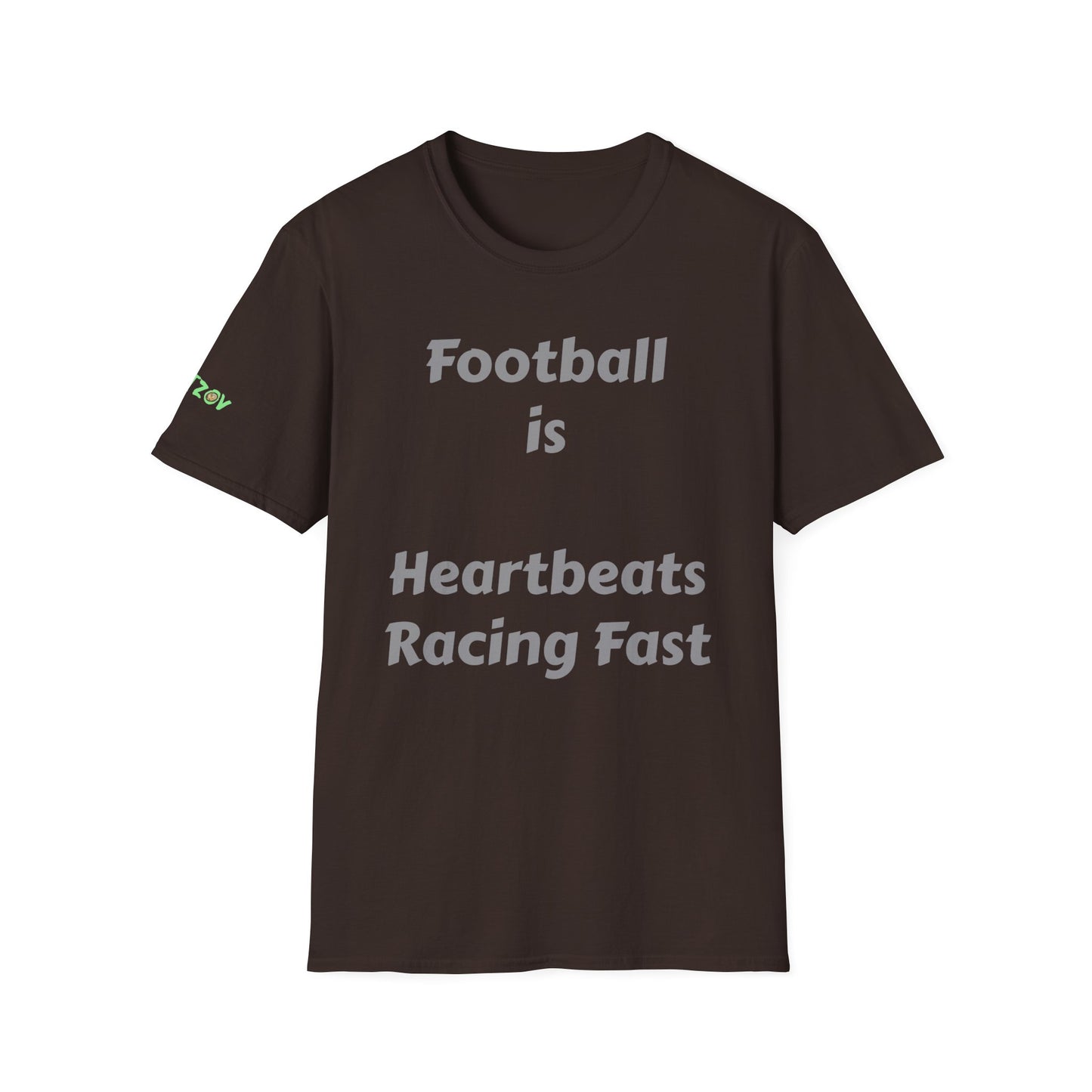 Football is Heartbeats Racing Fast | Men's T-Shirt