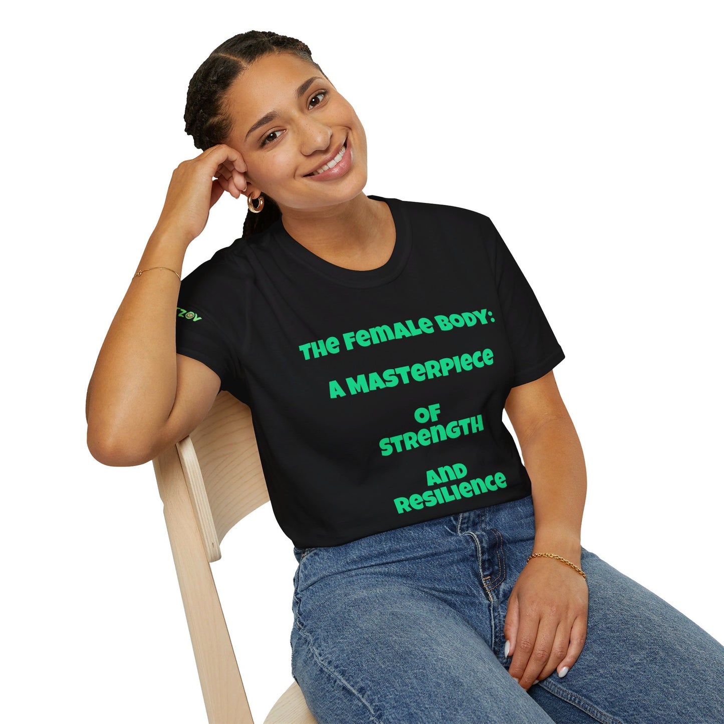 The Female Body: A Masterpiece of Strength and Resilience | T-Shirt