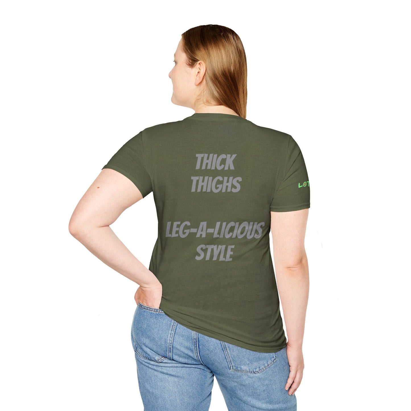 Thick Thighs, Leg-A-Licious Style | Unisex T-Shirt