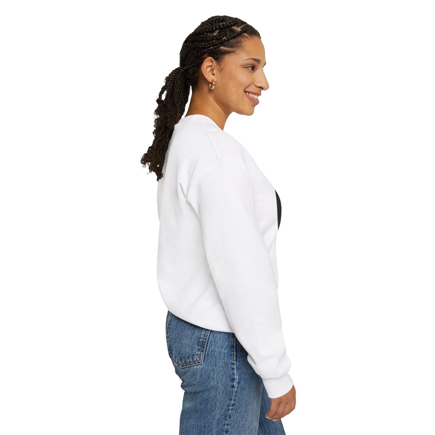 If U Don't Deal With It, It Will Deal With U | Unisex Sweatshirt with (LOTZOV) Logo left sleeve.