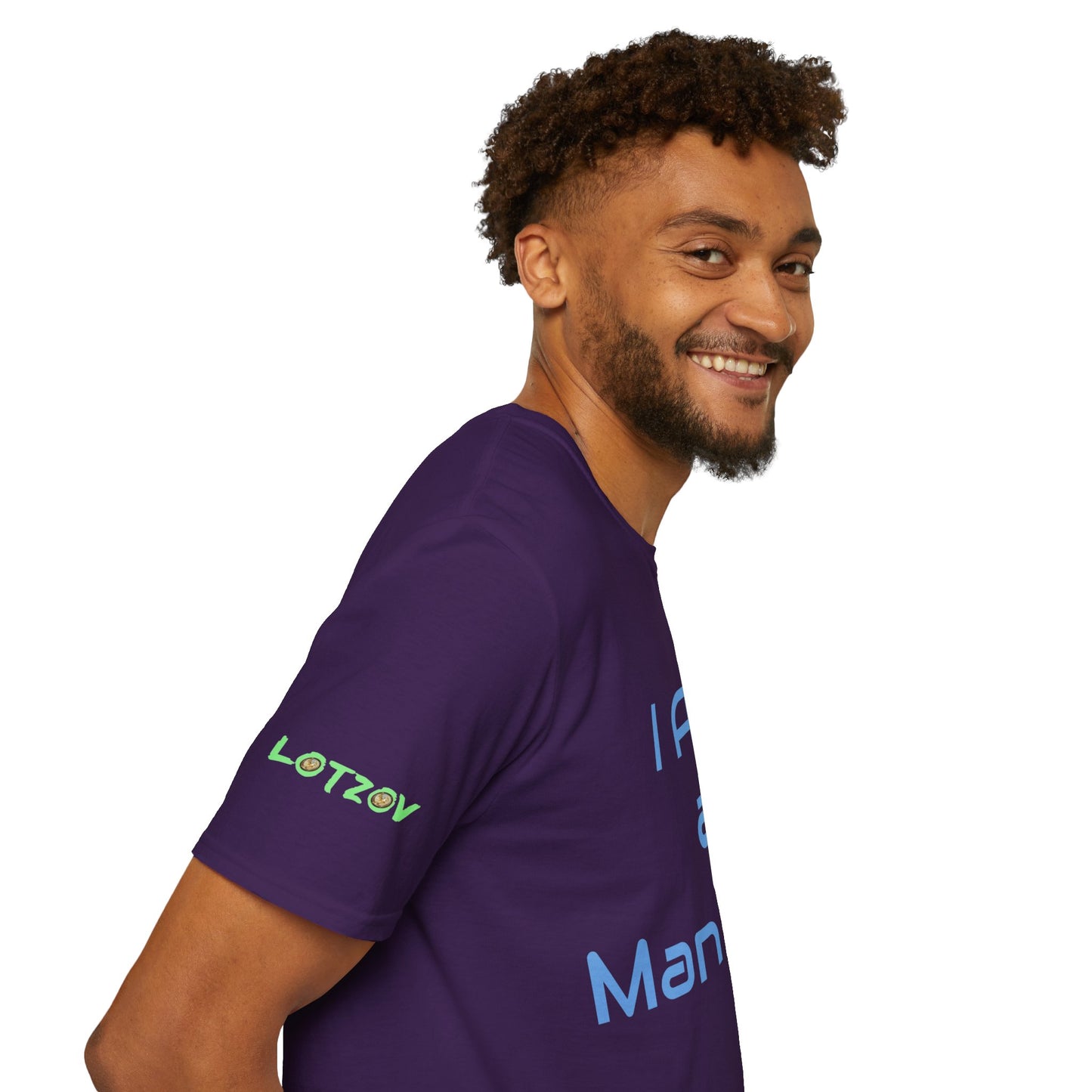 I am a Man who Radiates Positivity | Men's T-Shirt