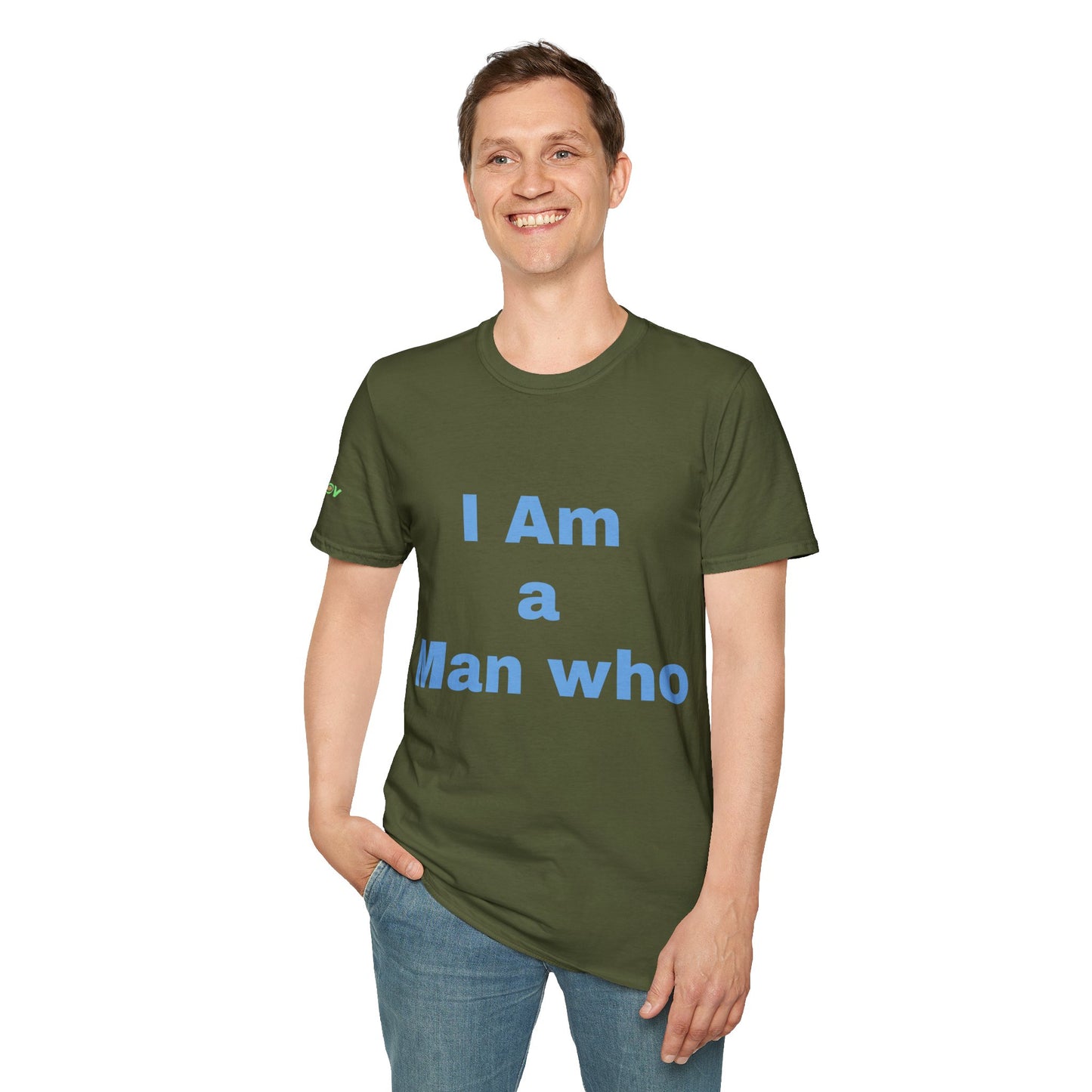 I am a Man who Stands for Equality | Men's T-Shirt