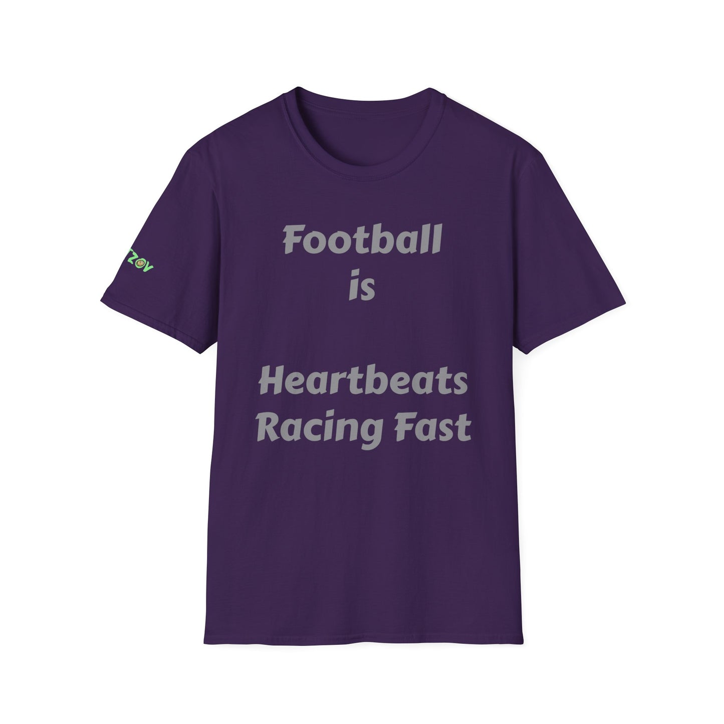 Football is Heartbeats Racing Fast | Men's T-Shirt