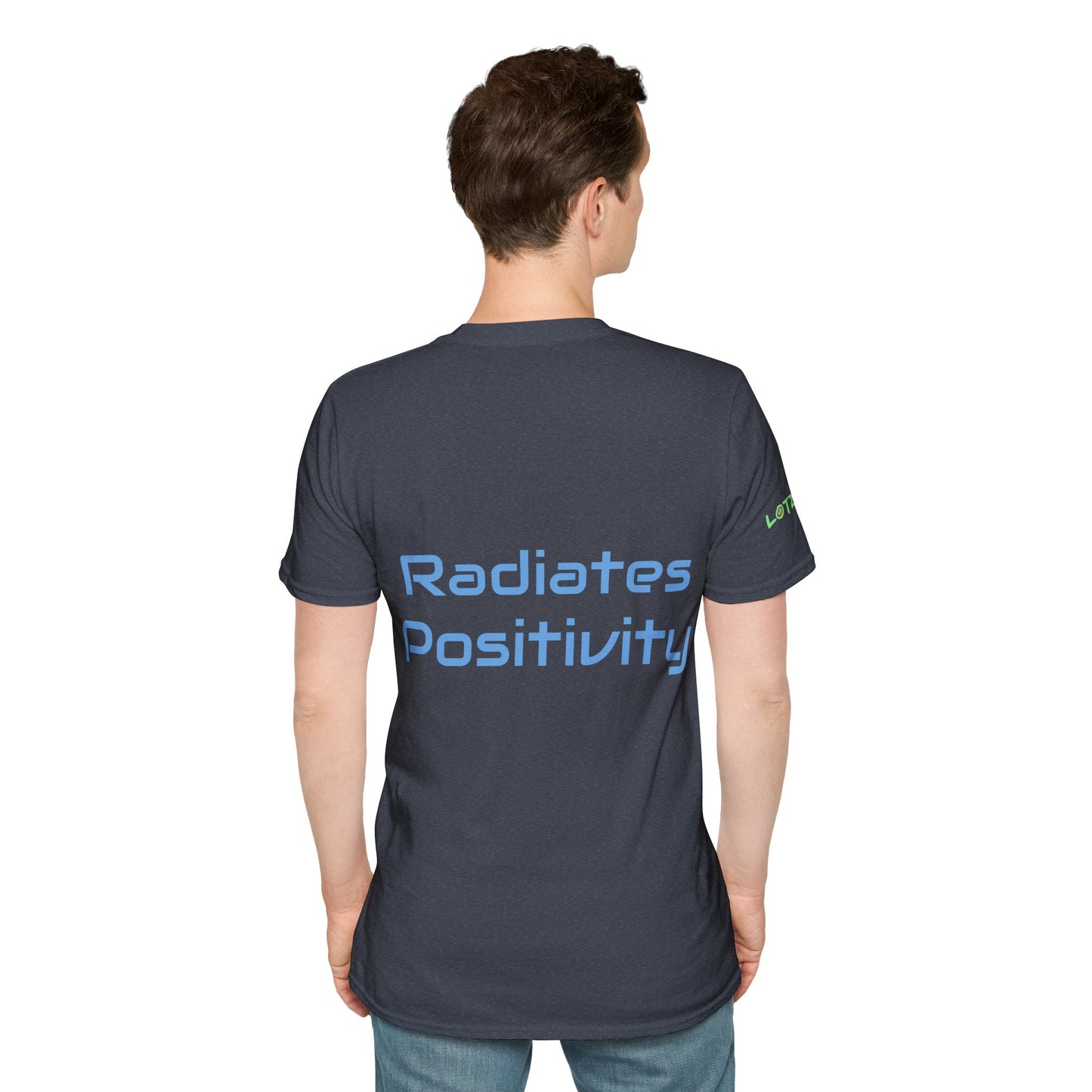 I am a Man who Radiates Positivity | Men's T-Shirt