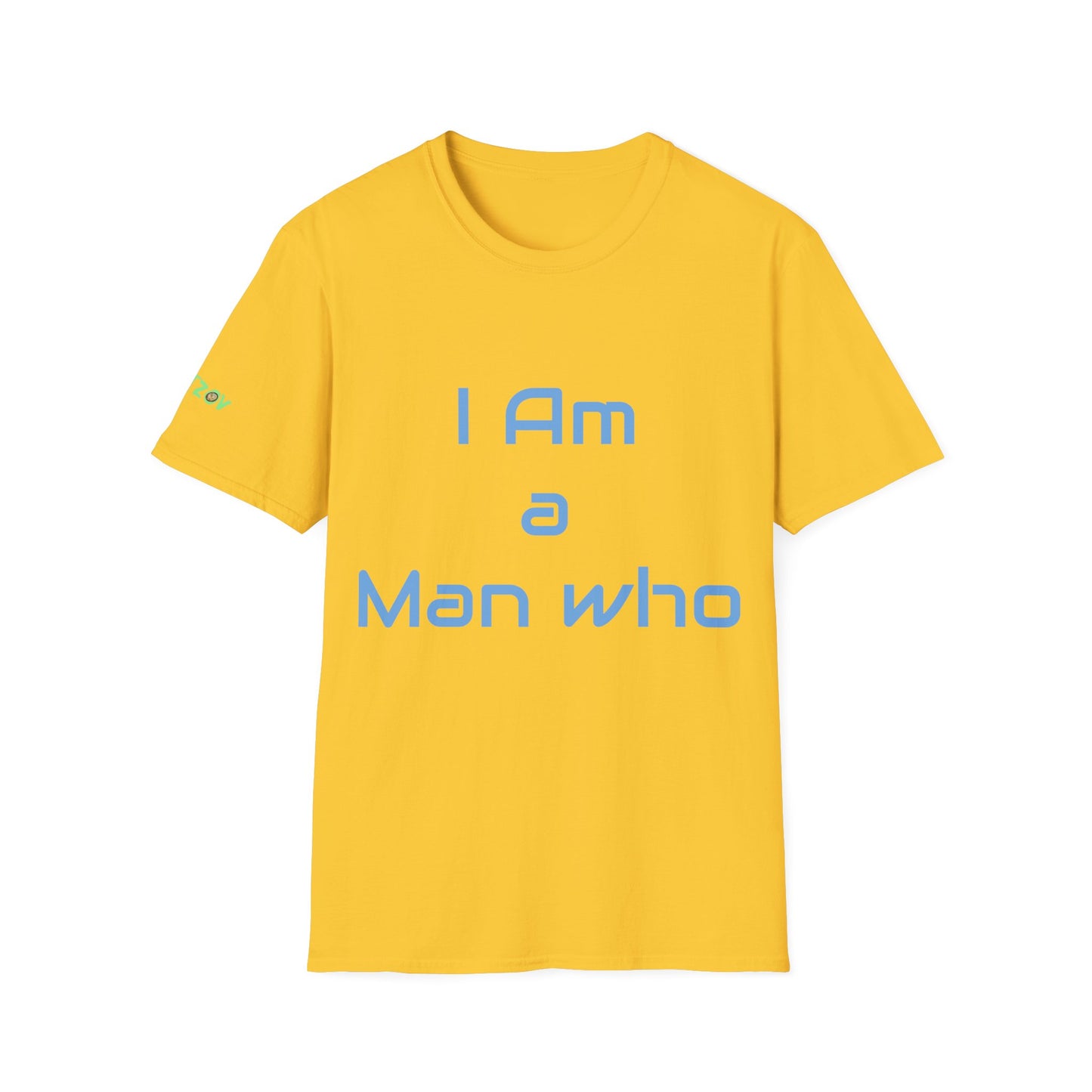 I am a Man who Radiates Positivity | Men's T-Shirt