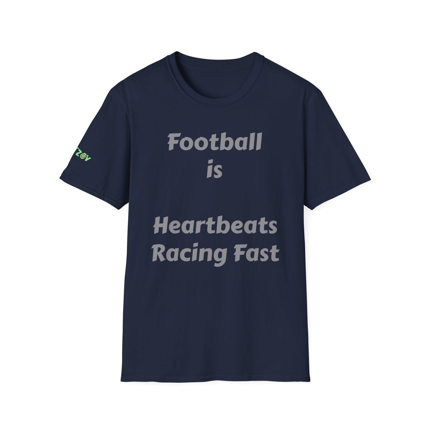 Football is Heartbeats Racing Fast | Men's T-Shirt