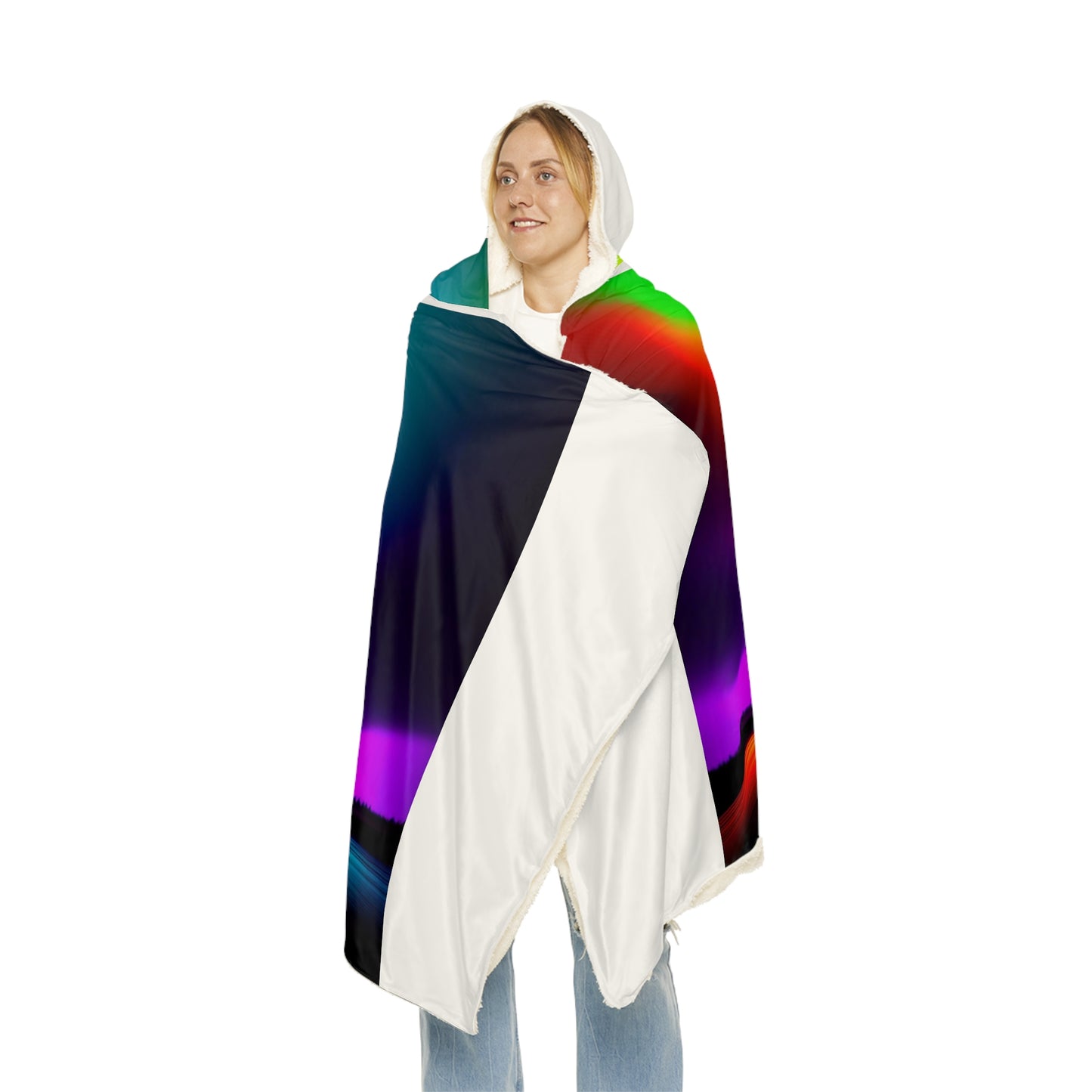 Love is in the Air with Plain Hoodie + | Snuggle Blanket