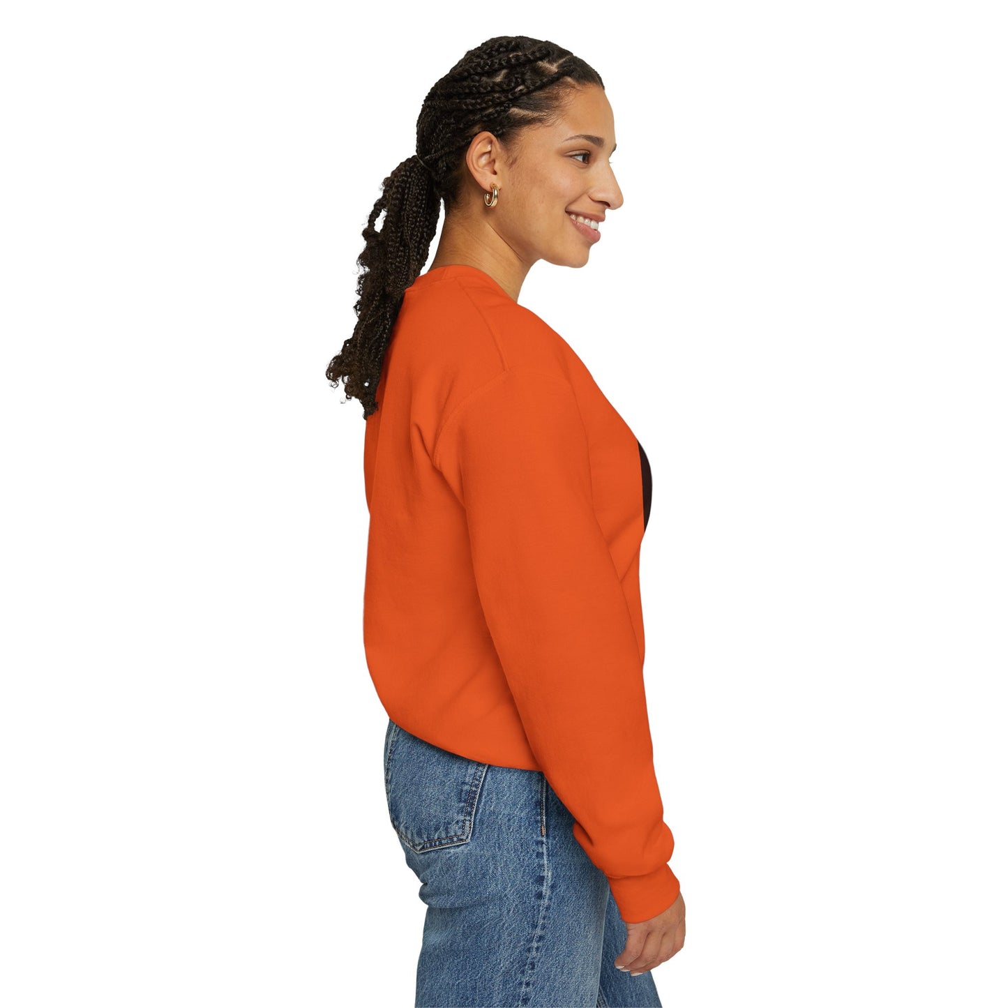 If U Don't Deal With It, It Will Deal With U | Unisex Sweatshirt with (LOTZOV) Logo left sleeve.