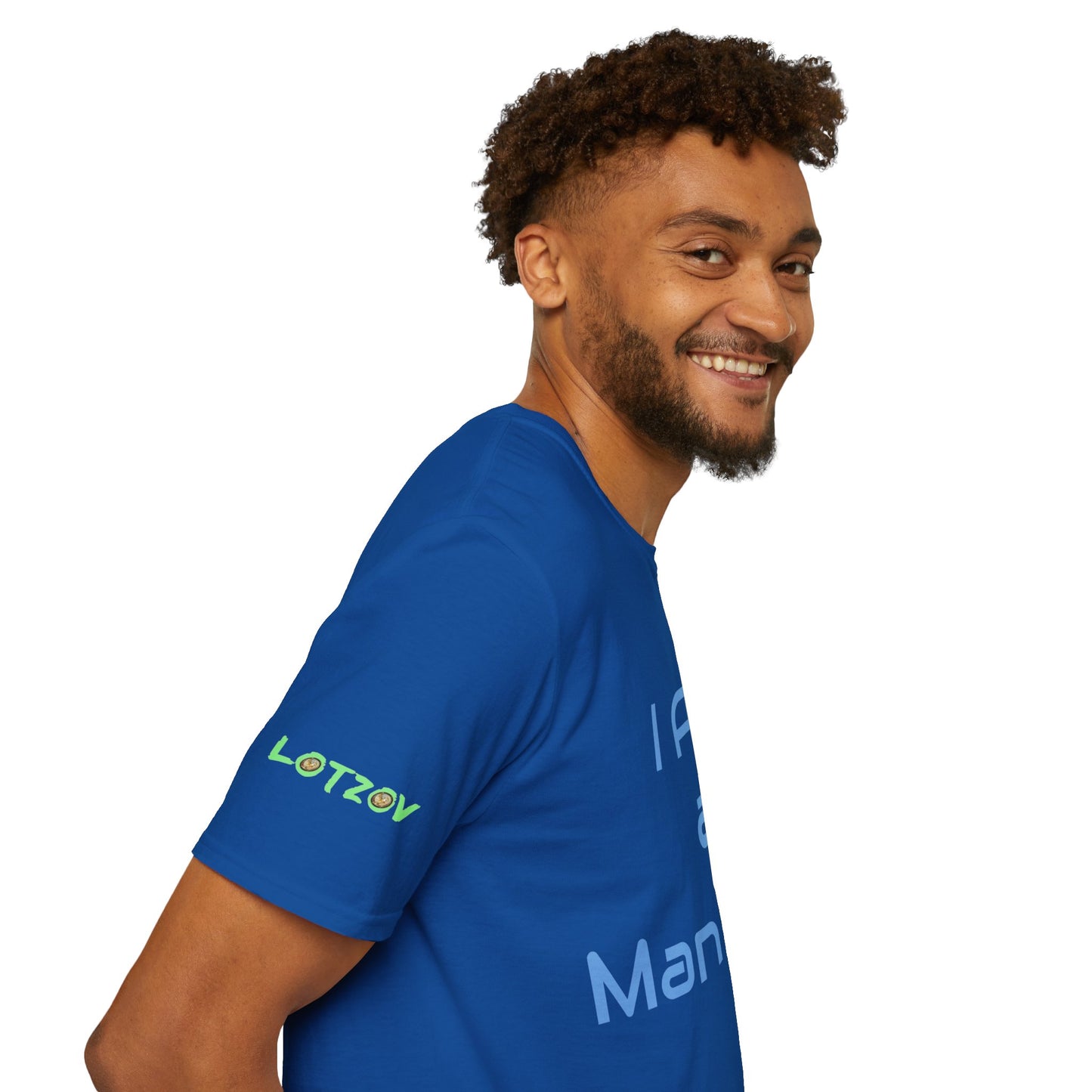 I am a Man who Radiates Positivity | Men's T-Shirt