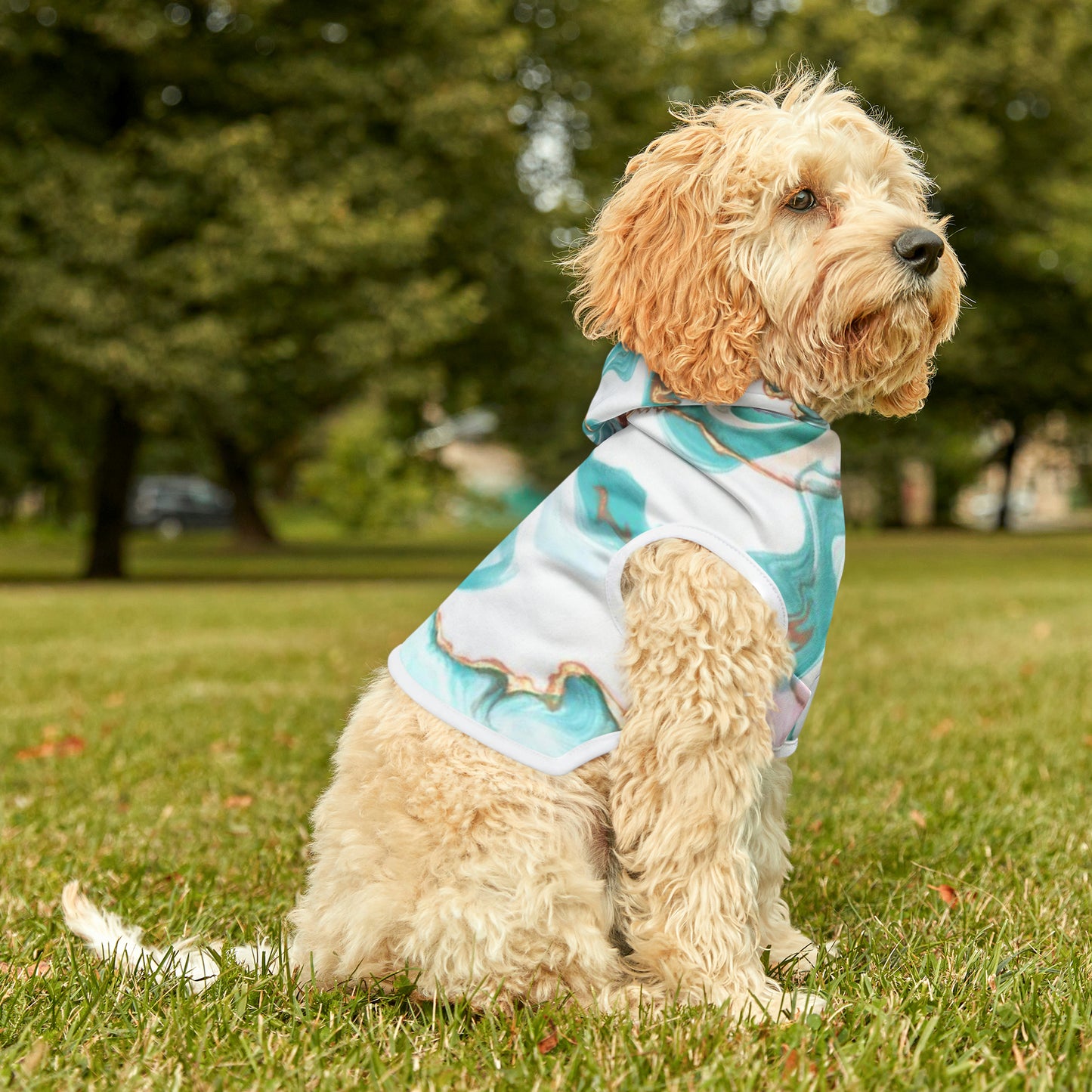 Skyline Marble | Pet Hoodie