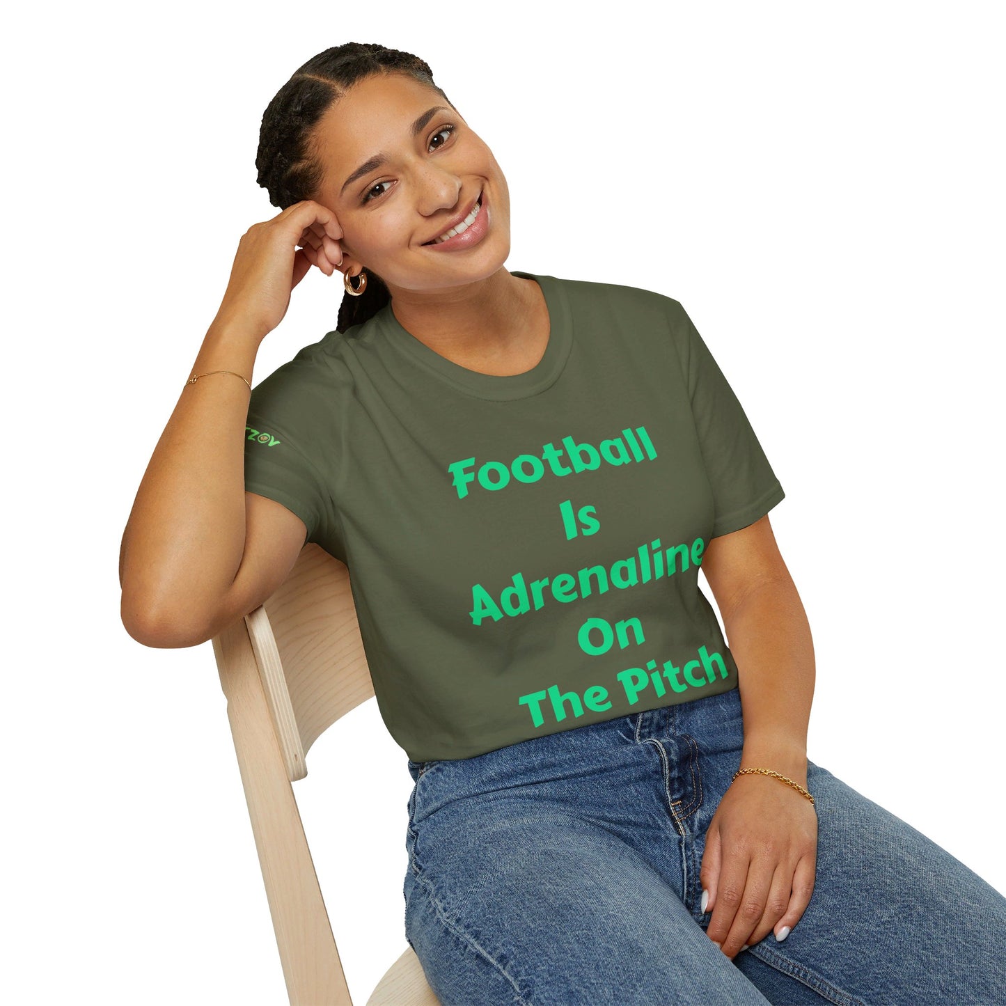 Football is adrenaline on the pitch | Men's T-Shirt
