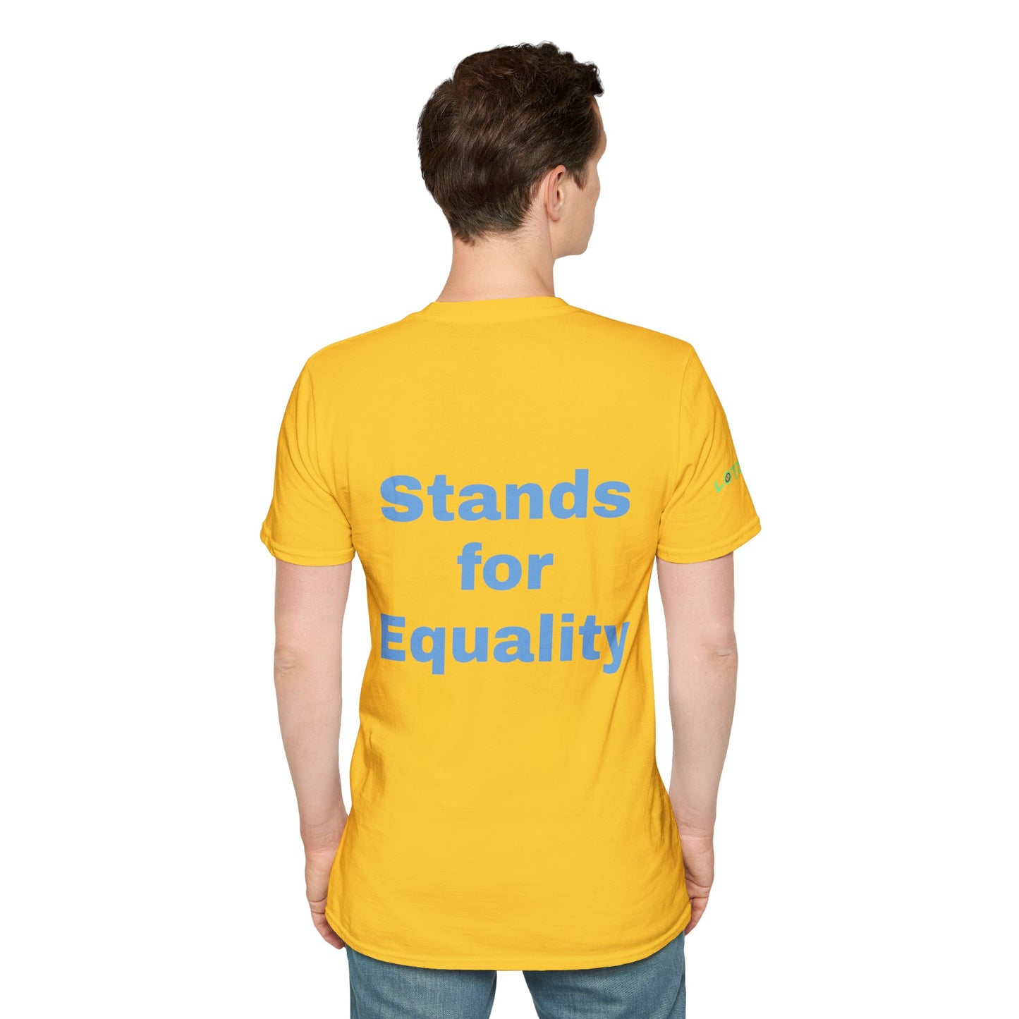 I am a Man who Stands for Equality | Men's T-Shirt