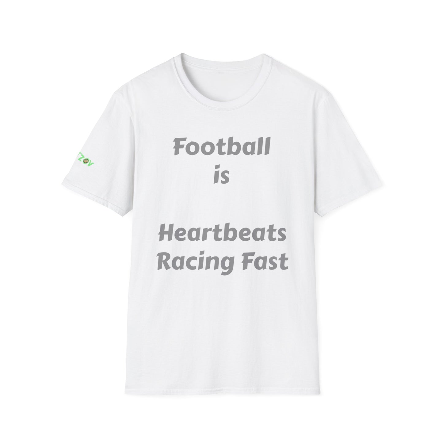 Football is Heartbeats Racing Fast | Men's T-Shirt