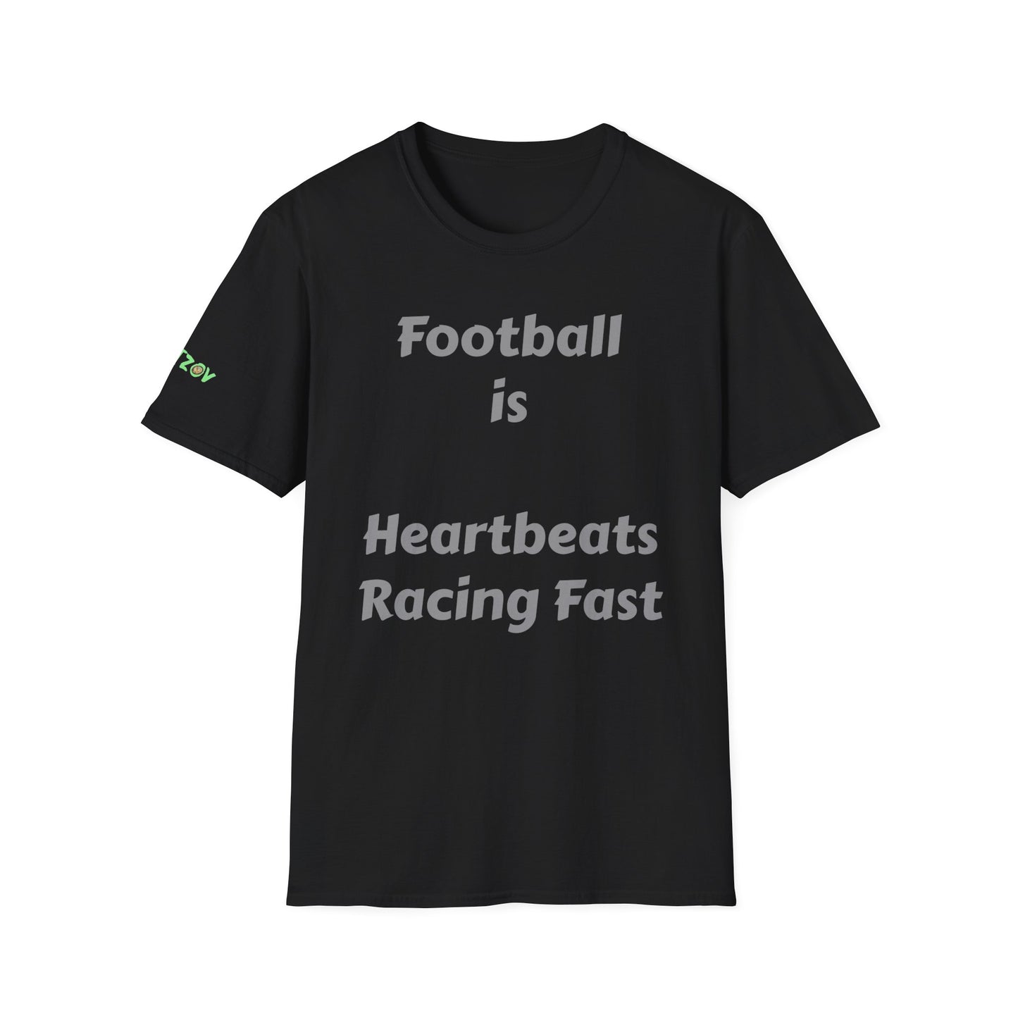 Football is Heartbeats Racing Fast | Men's T-Shirt