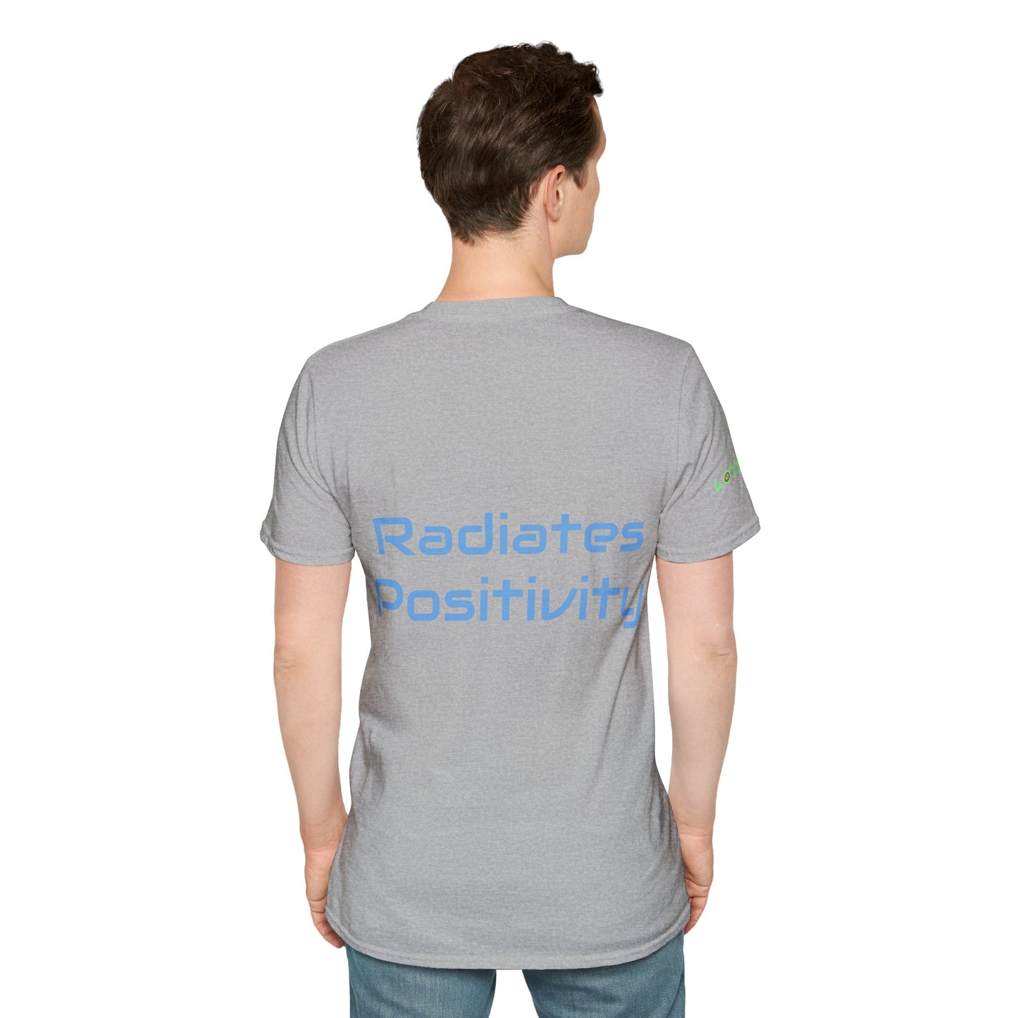 I am a Man who Radiates Positivity | Men's T-Shirt