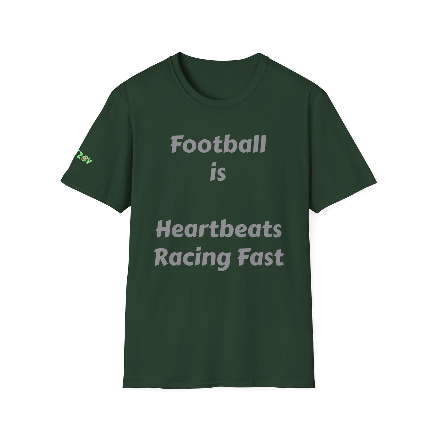 Football is Heartbeats Racing Fast | Men's T-Shirt