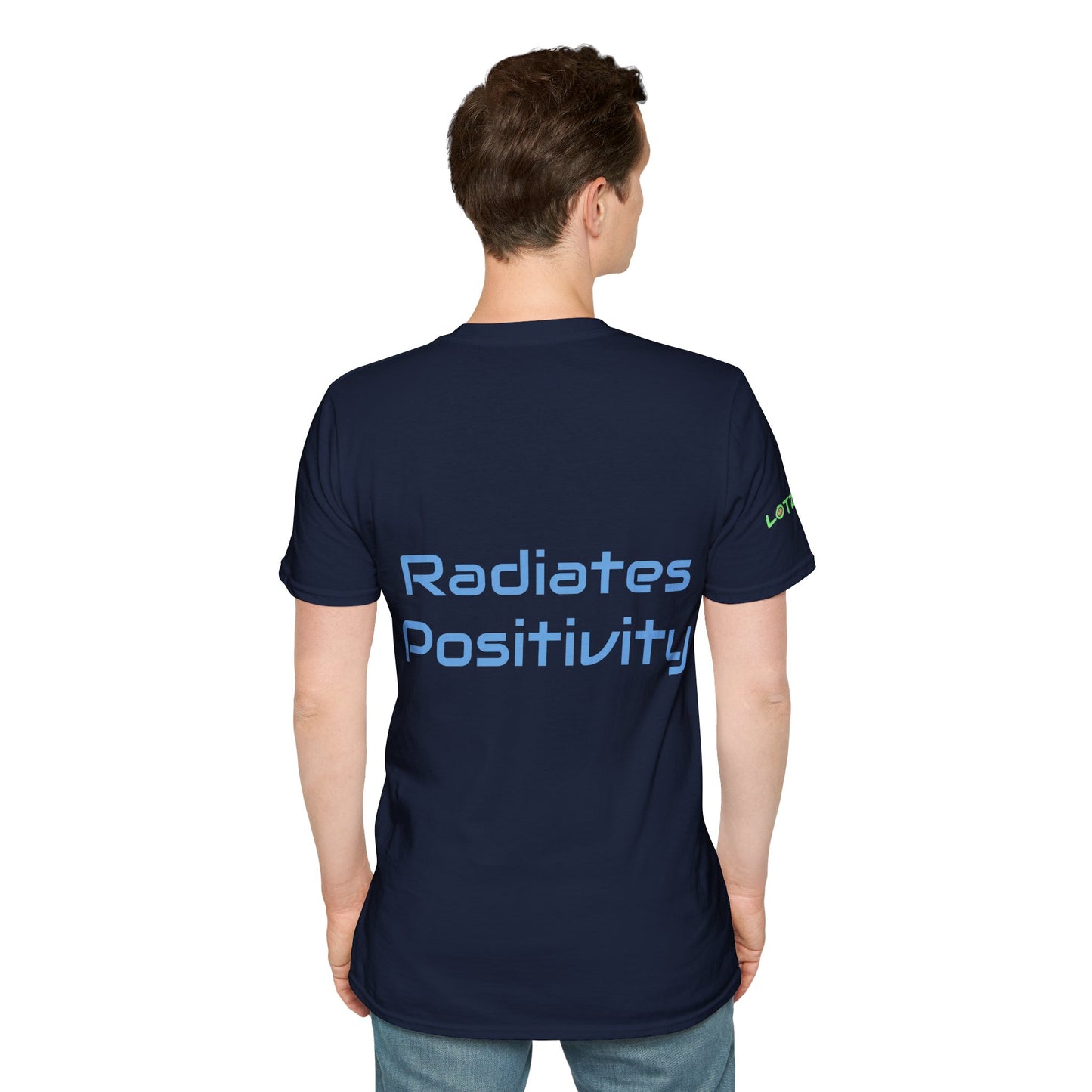 I am a Man who Radiates Positivity | Men's T-Shirt