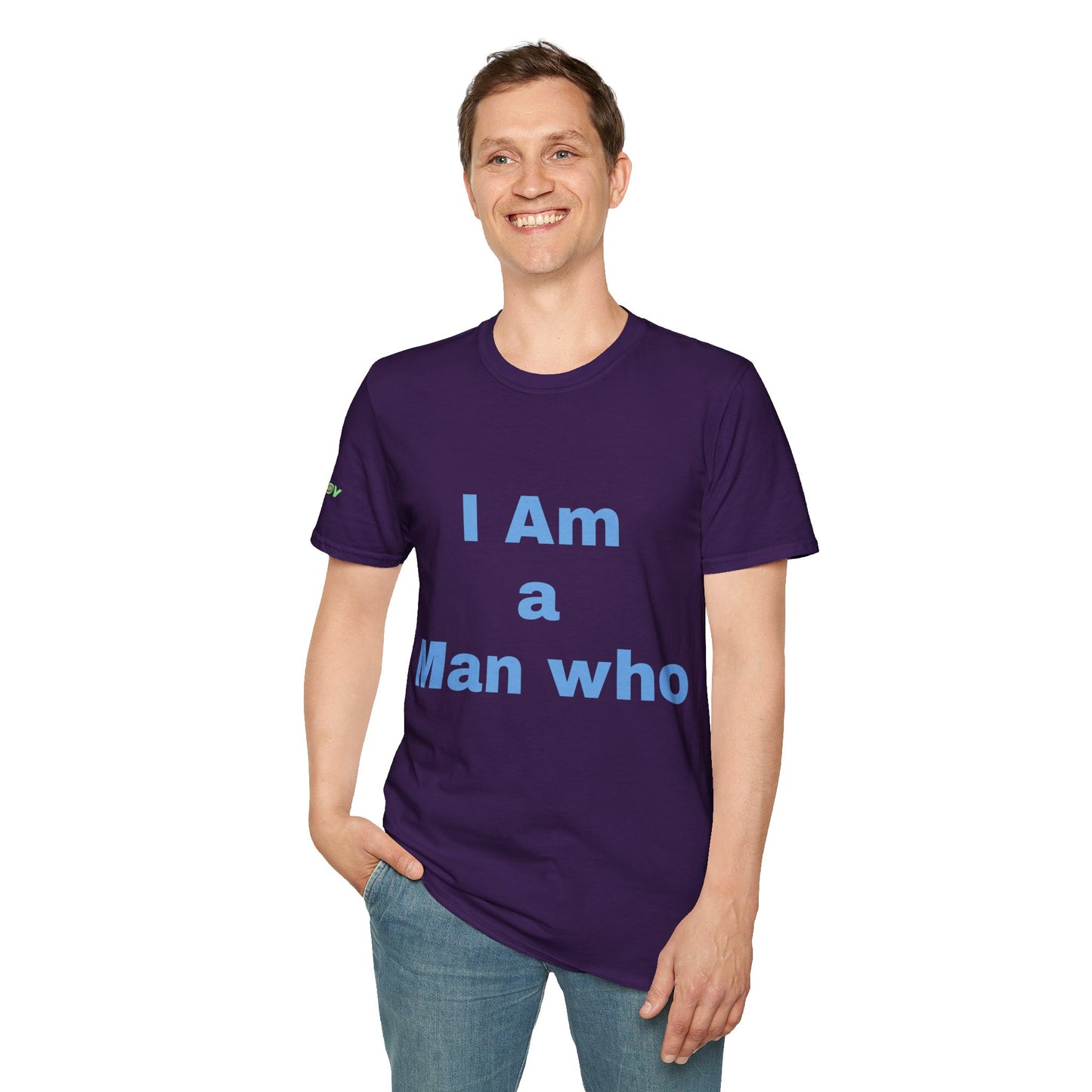 I am a Man who Stands for Equality | Men's T-Shirt