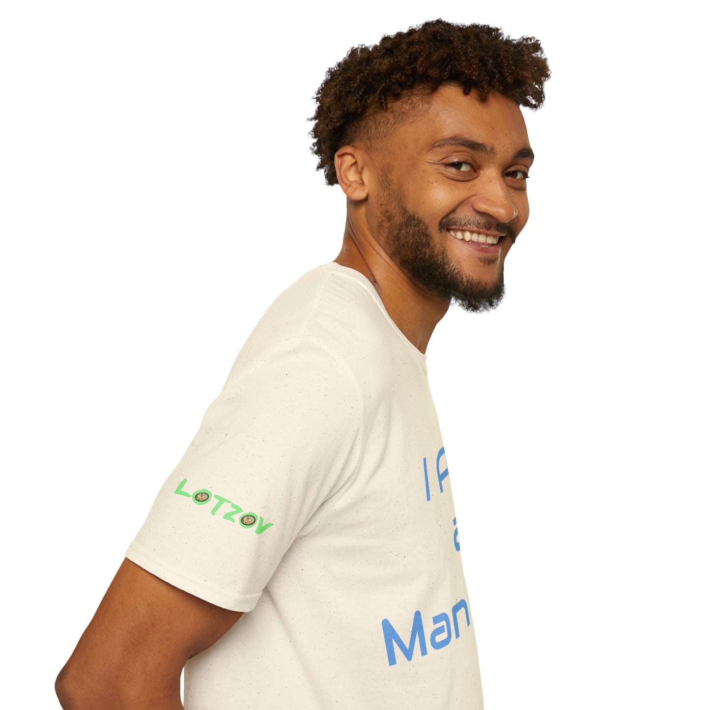 I am a Man who Radiates Positivity | Men's T-Shirt