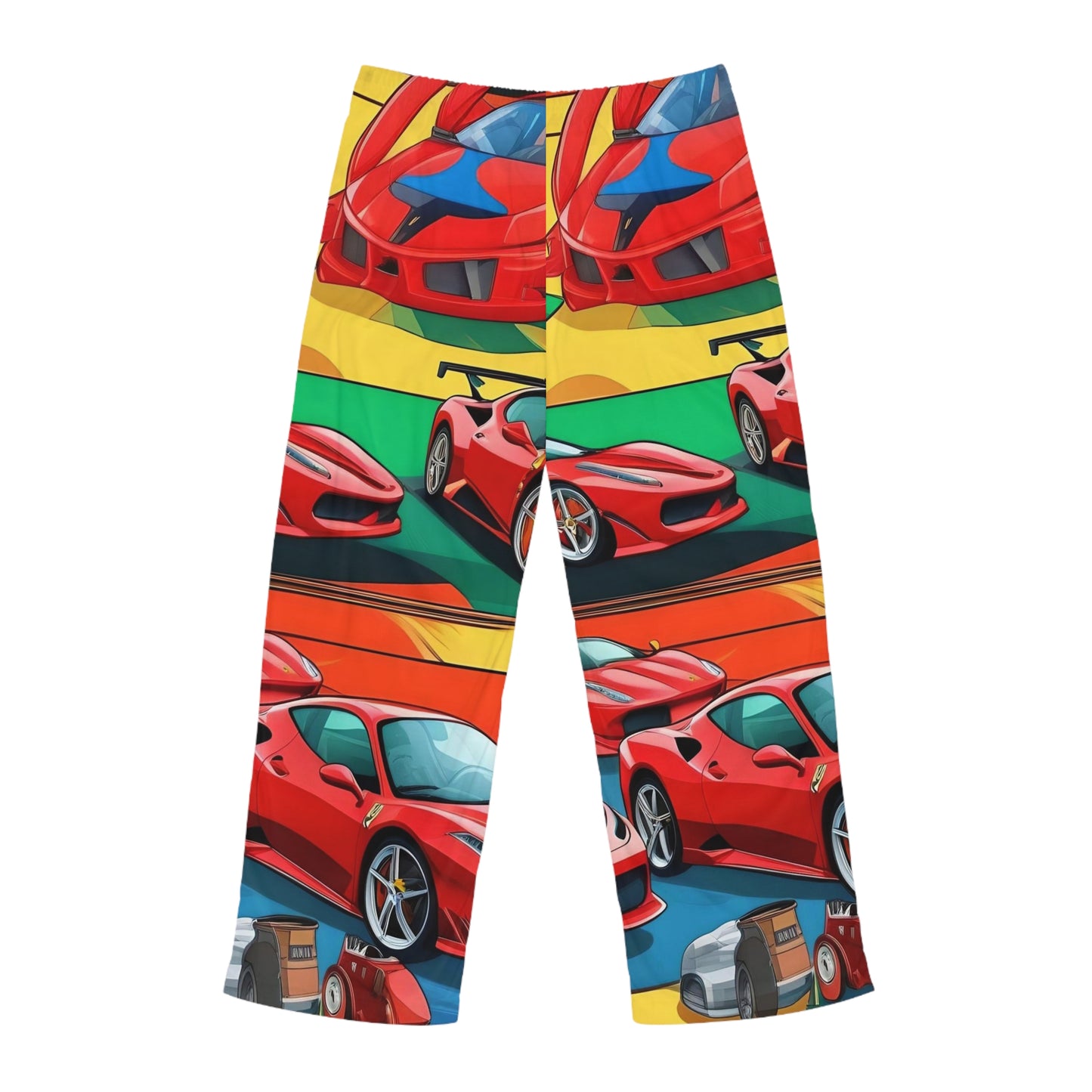 Red Ferrari (Anime) All Over Print) | Men's Pajama Pants