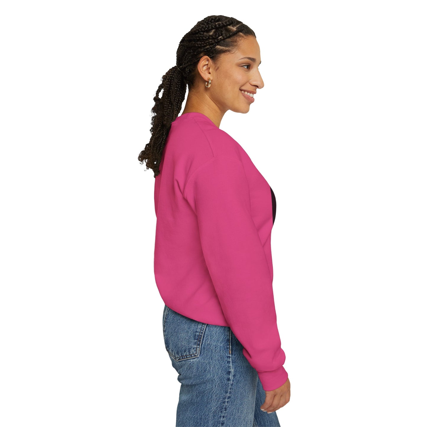 If U Don't Deal With It, It Will Deal With U | Unisex Sweatshirt with (LOTZOV) Logo left sleeve.