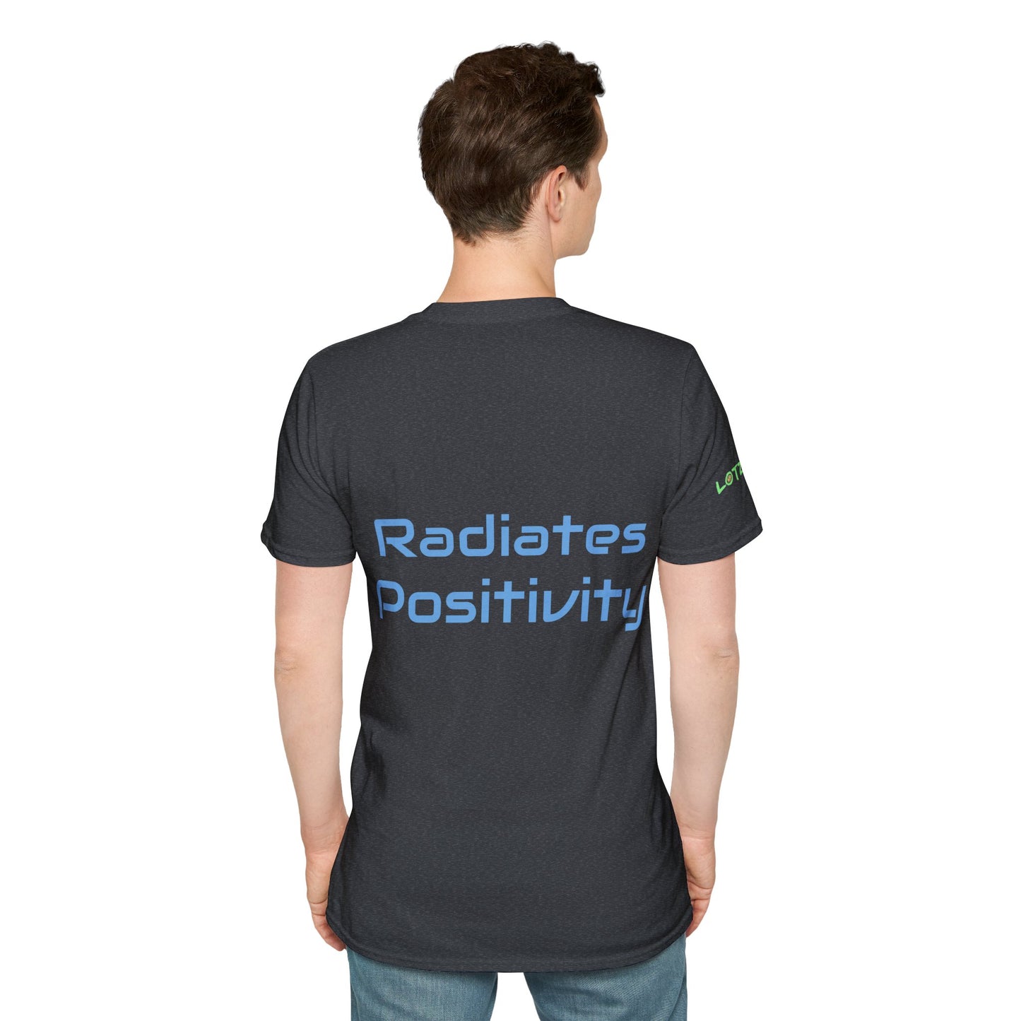I am a Man who Radiates Positivity | Men's T-Shirt
