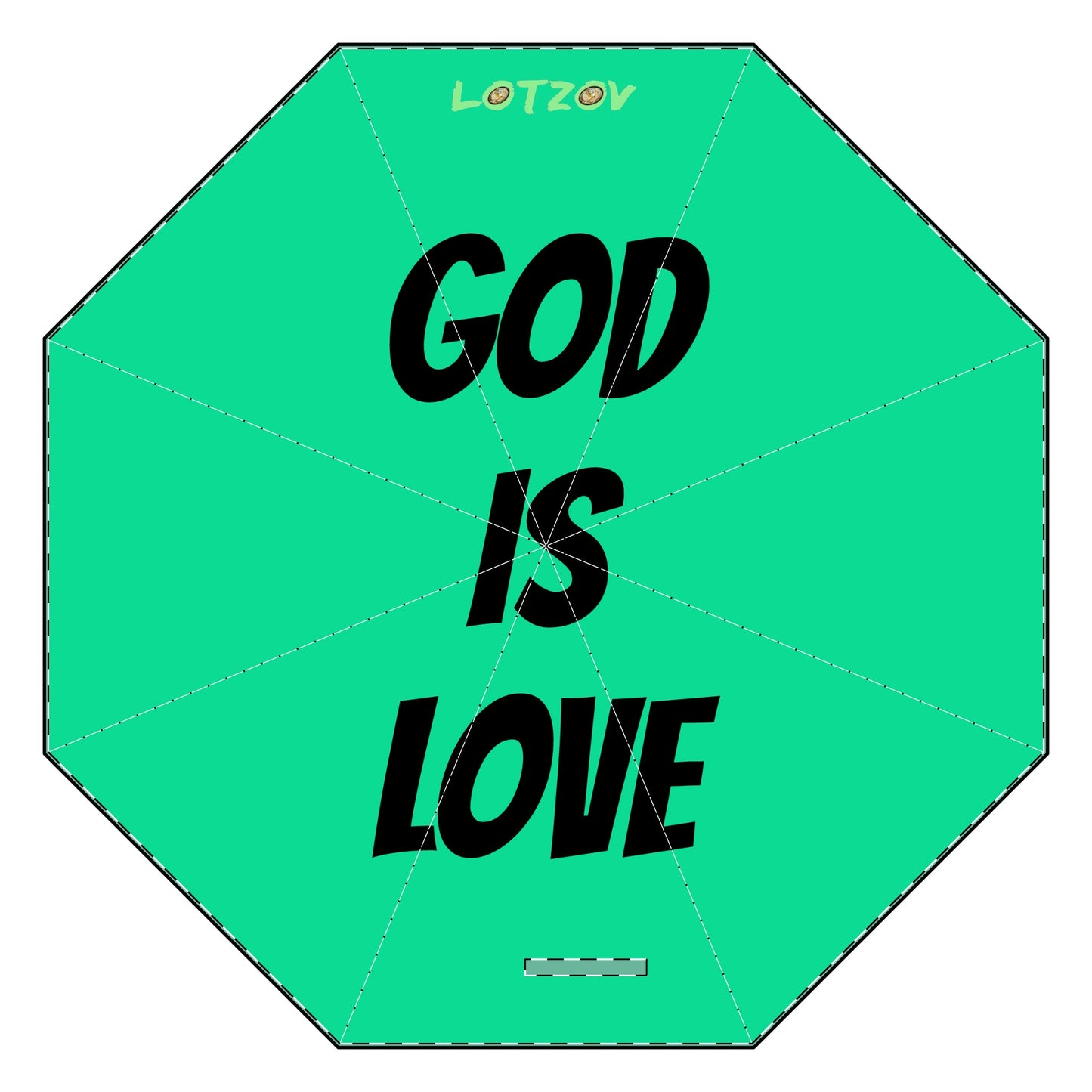 God Is Love | Foldable Umbrella