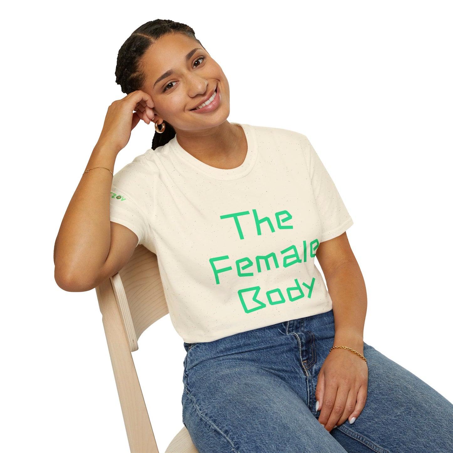 The Female Body: A Canvas of Strength and Self-Love | T-Shirt (both sides)