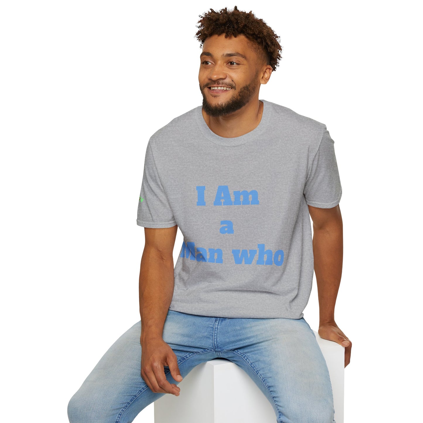 I am a Man who Embraces His Flaws | Men's T-Shirt