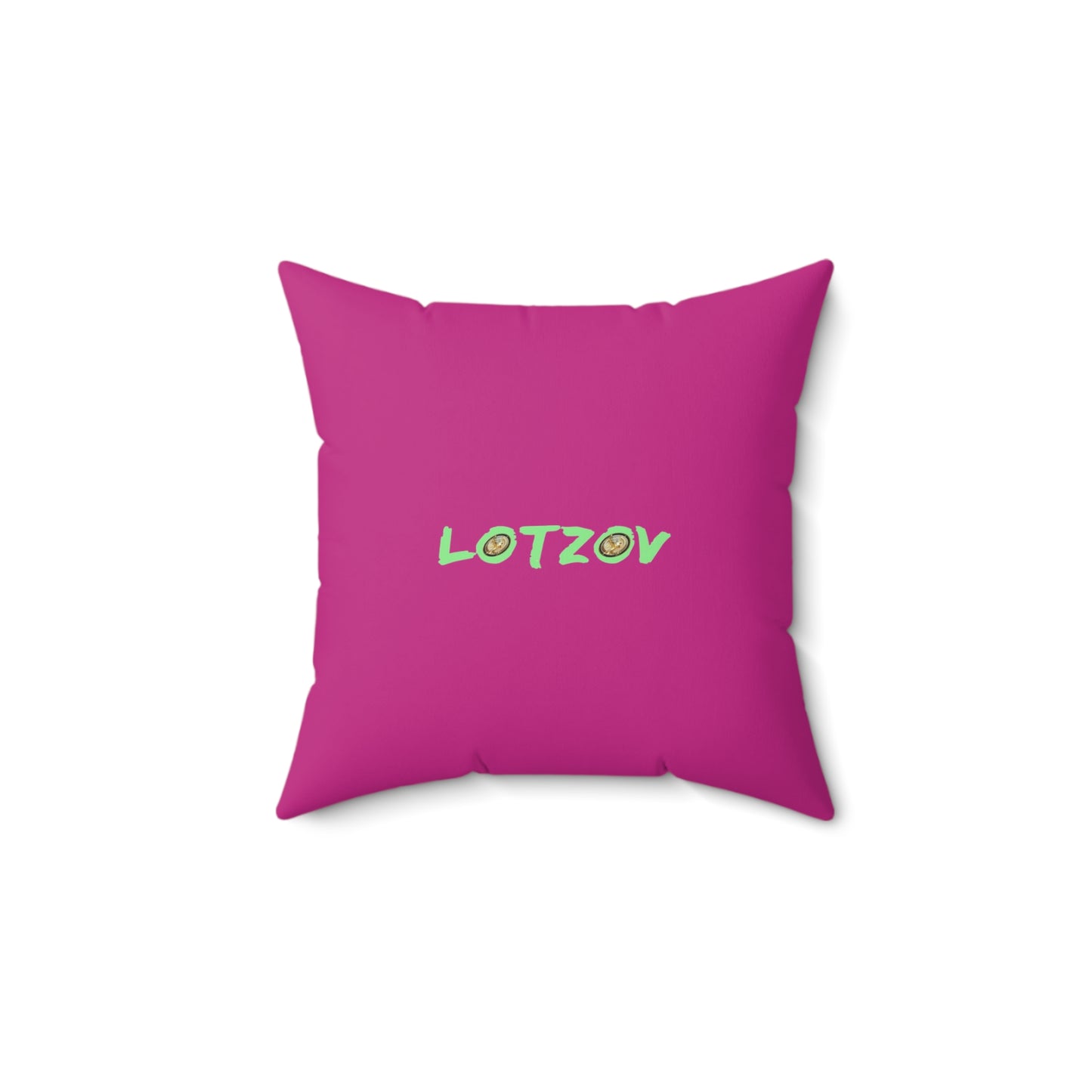 Purple Neon Easter in Pink | Pillow