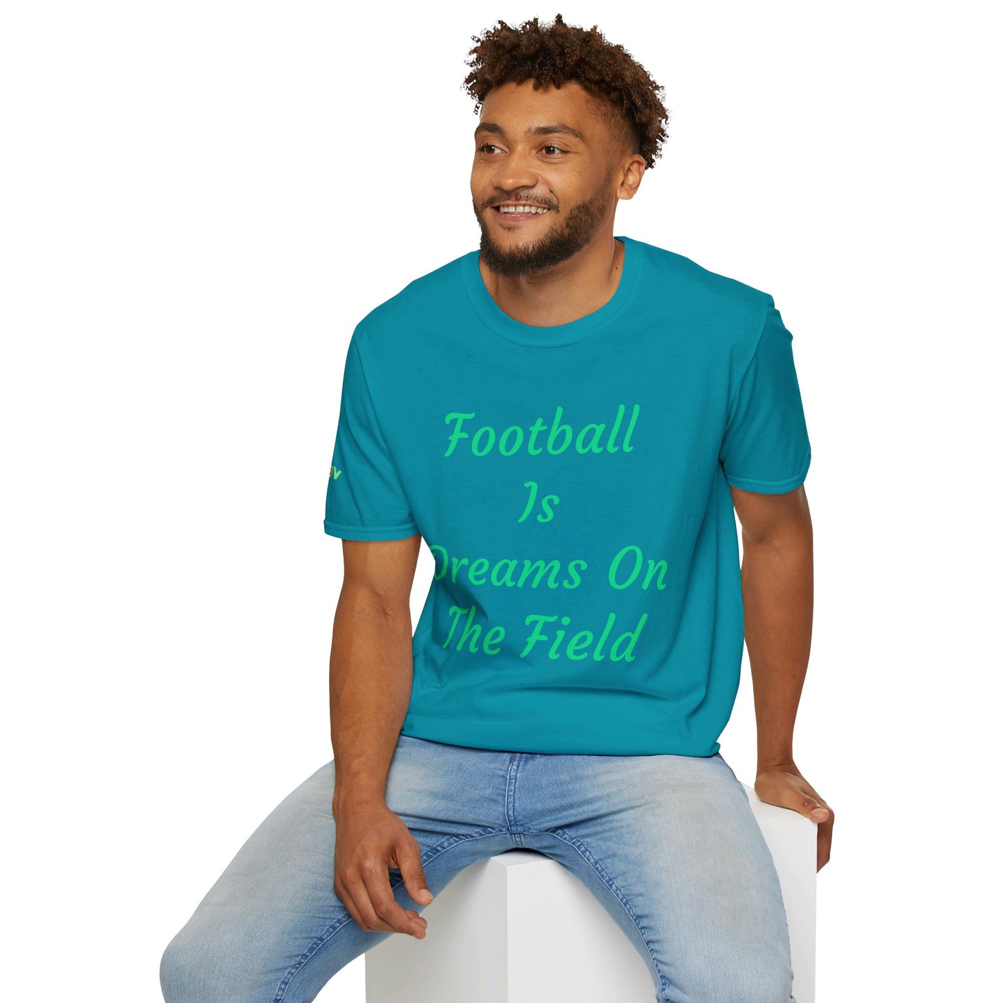 Football is dreams on the field | Men's T-Shirt