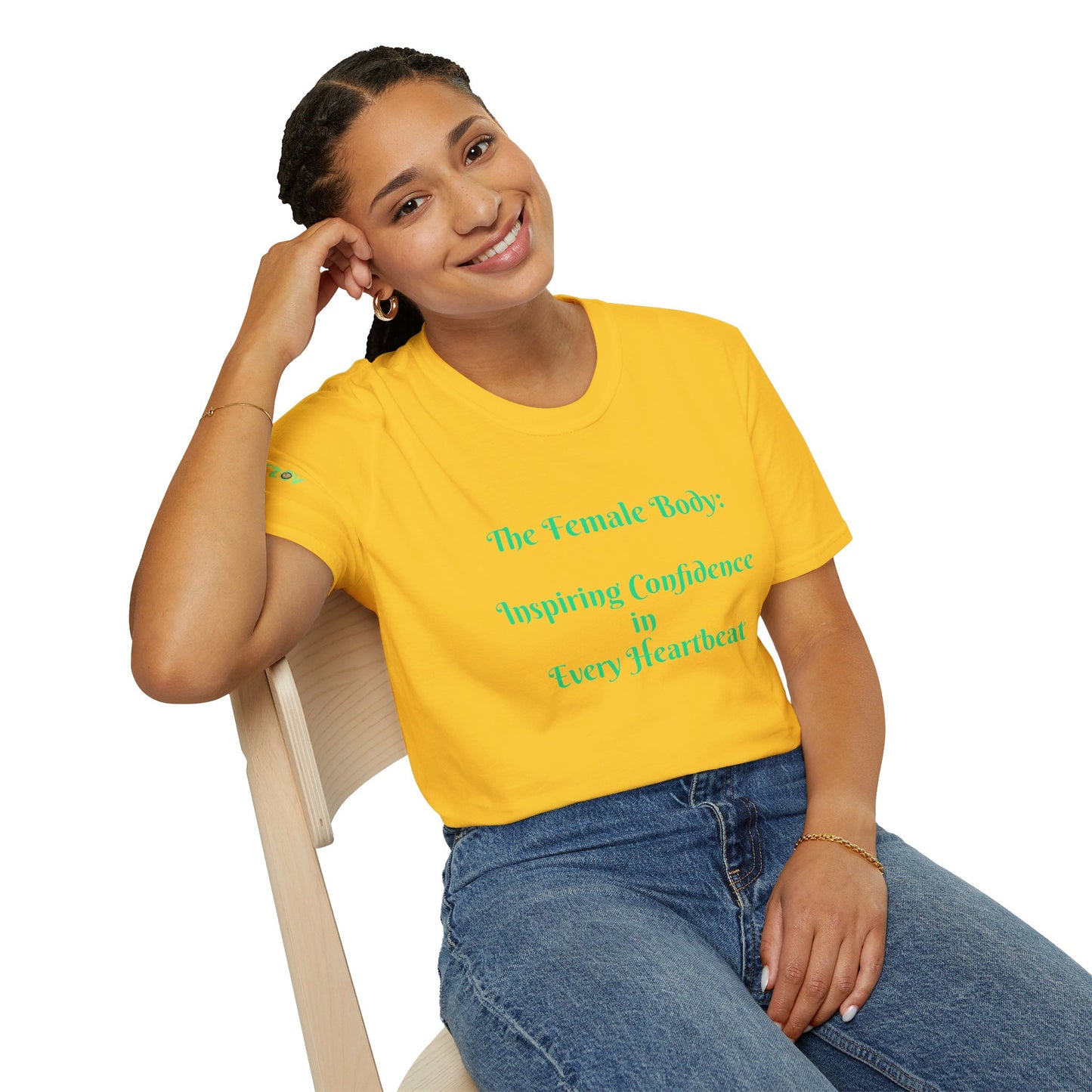 The Female Body: Inspiring Confidence in Every Heartbeat | T-Shirt