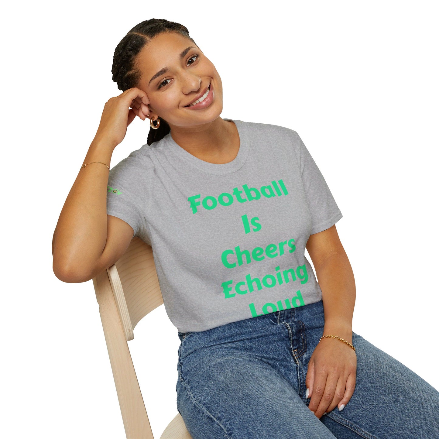 Football is cheers echoing loud | Men's T-Shirt