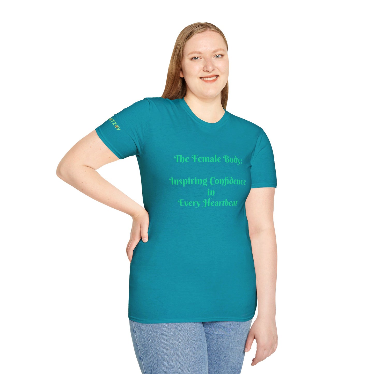 The Female Body: Inspiring Confidence in Every Heartbeat | T-Shirt