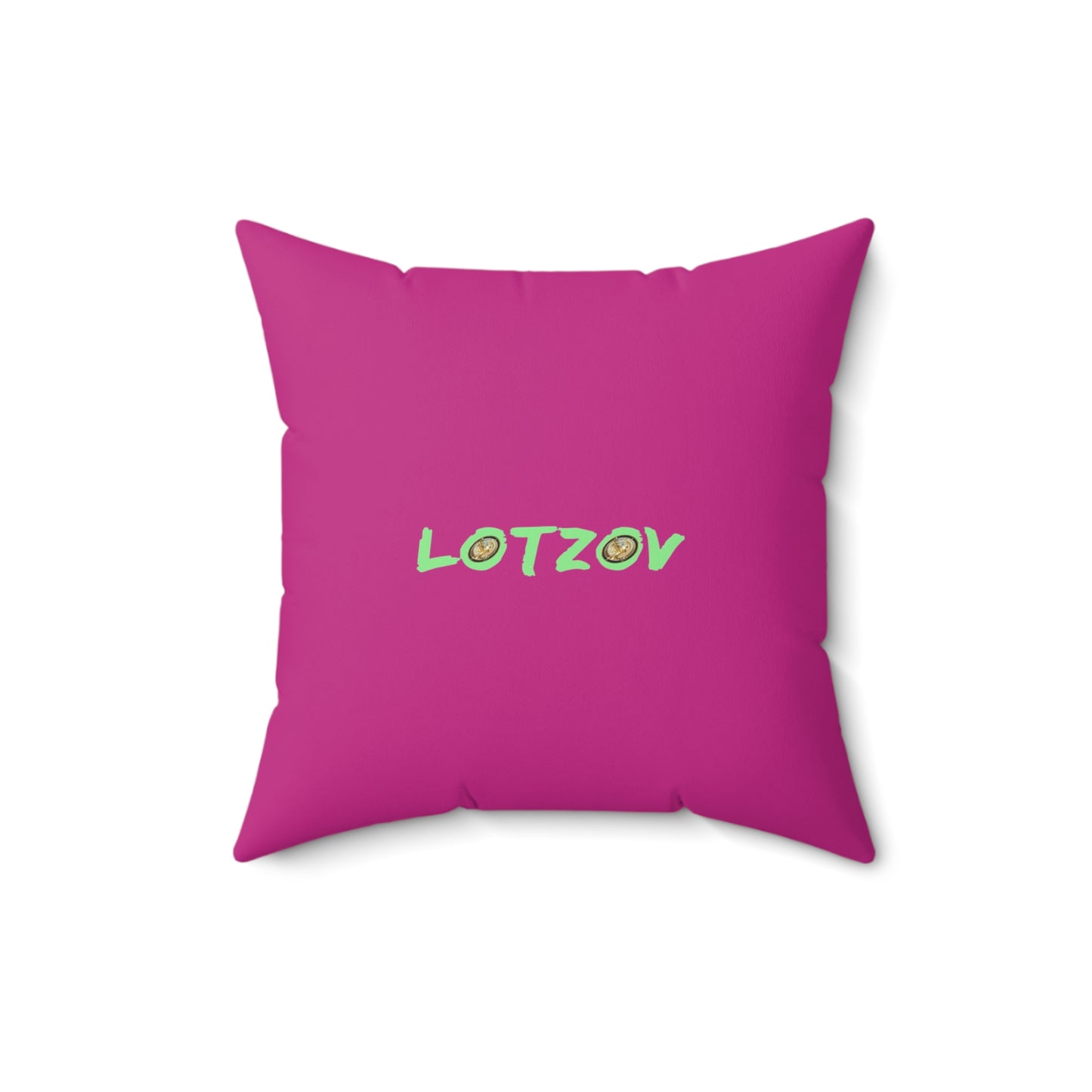 Purple Neon Easter in Pink | Pillow