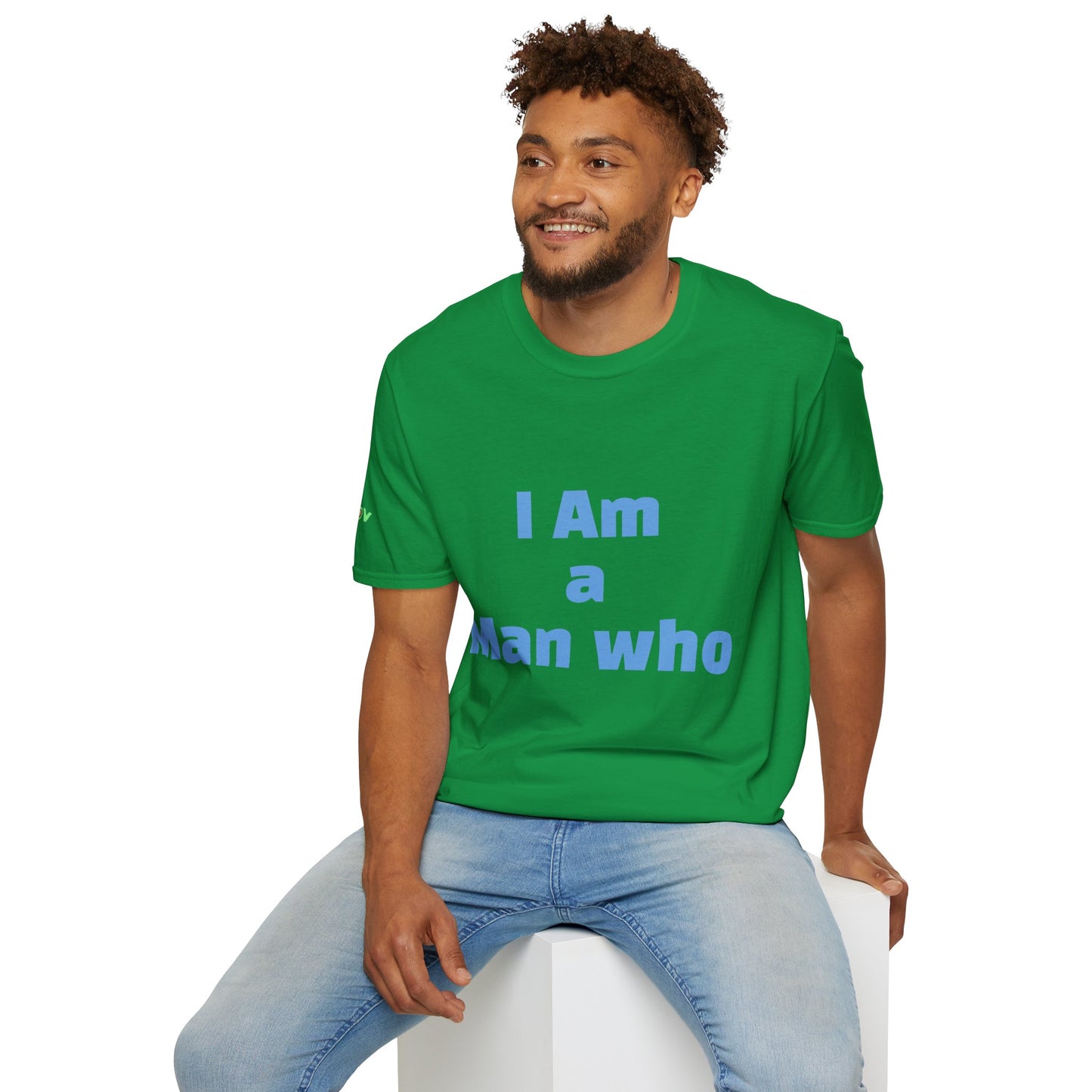 I am a Man who Learns from Setbacks | Men's T-Shirt