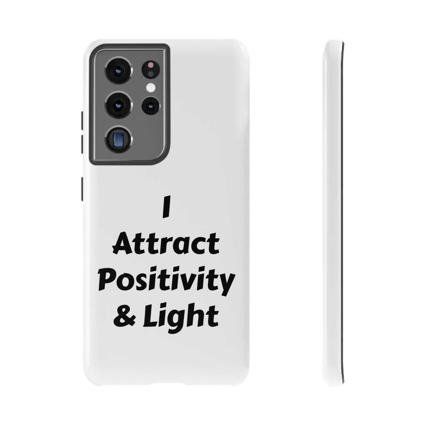 I Attract Positivity and Light | Tough Cases