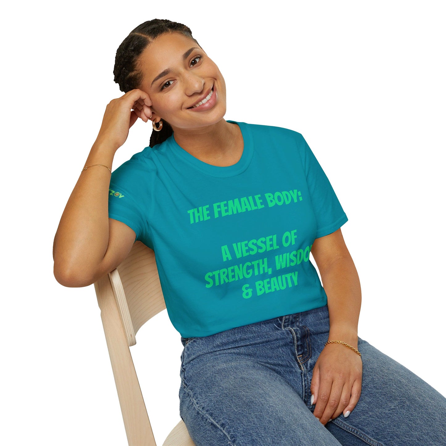 The Female Body: A Vessel of Strength, Wisdom, and Beauty | T-Shirt