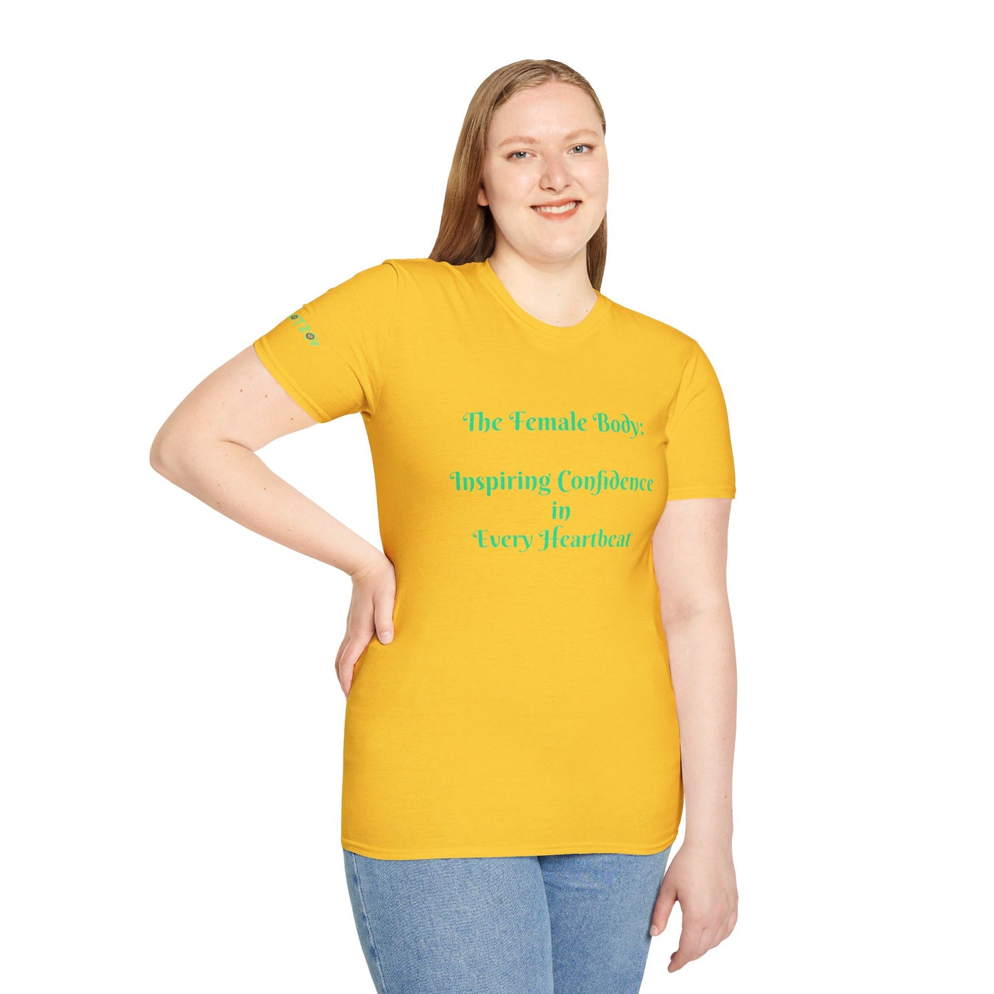 The Female Body: Inspiring Confidence in Every Heartbeat | T-Shirt