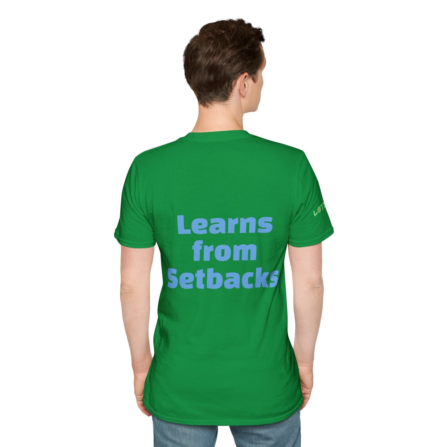 I am a Man who Learns from Setbacks | Men's T-Shirt