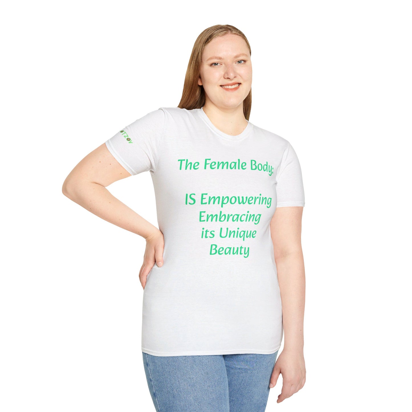 The Female Body: Empowering, Embracing its Unique Beauty | T-Shirt