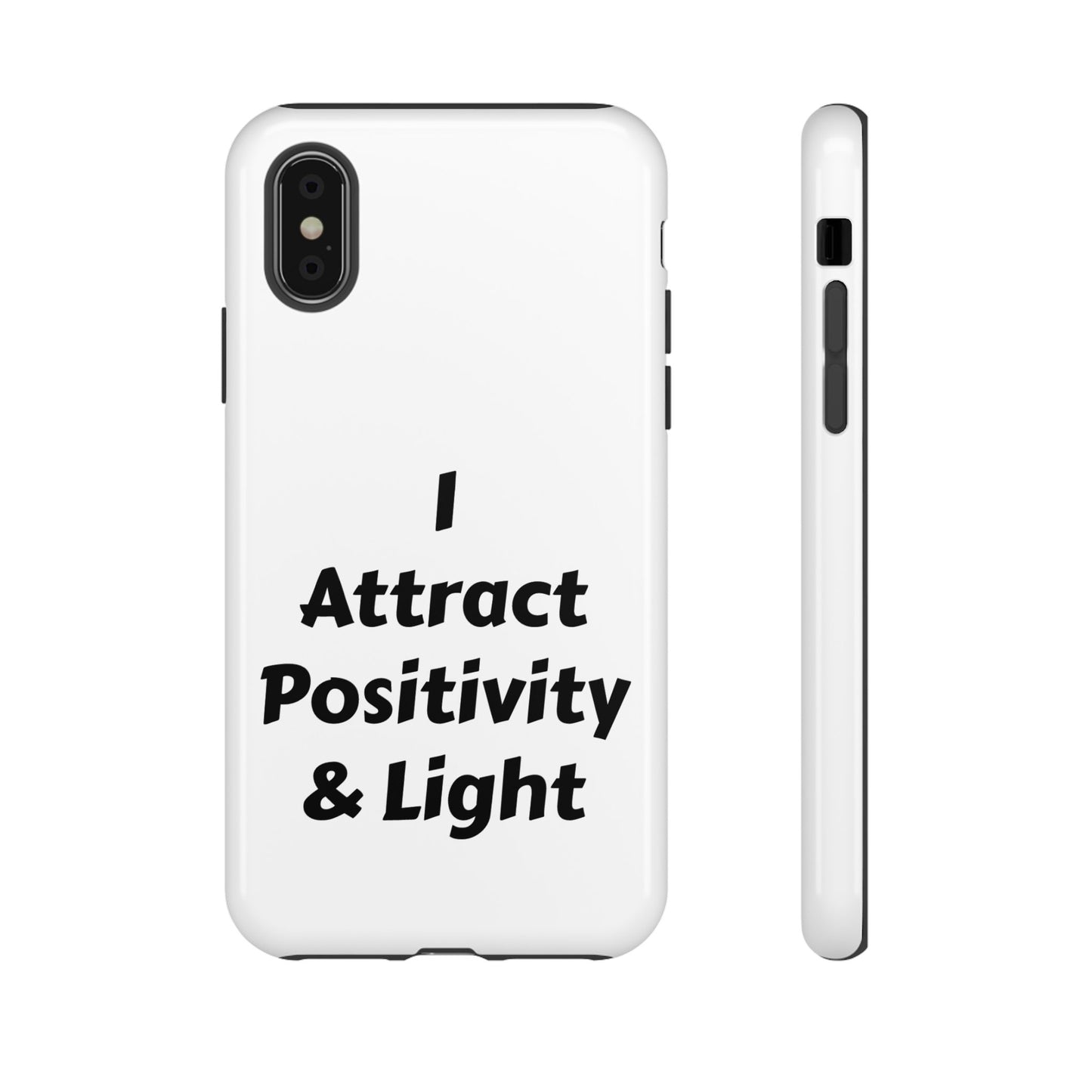 I Attract Positivity and Light | Tough Cases