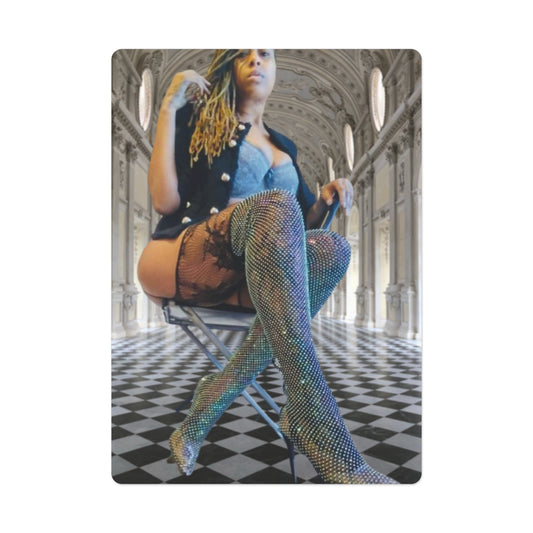 Leg-A-Licious Crossed (Sparkle & Tights) Marble | Poker Cards