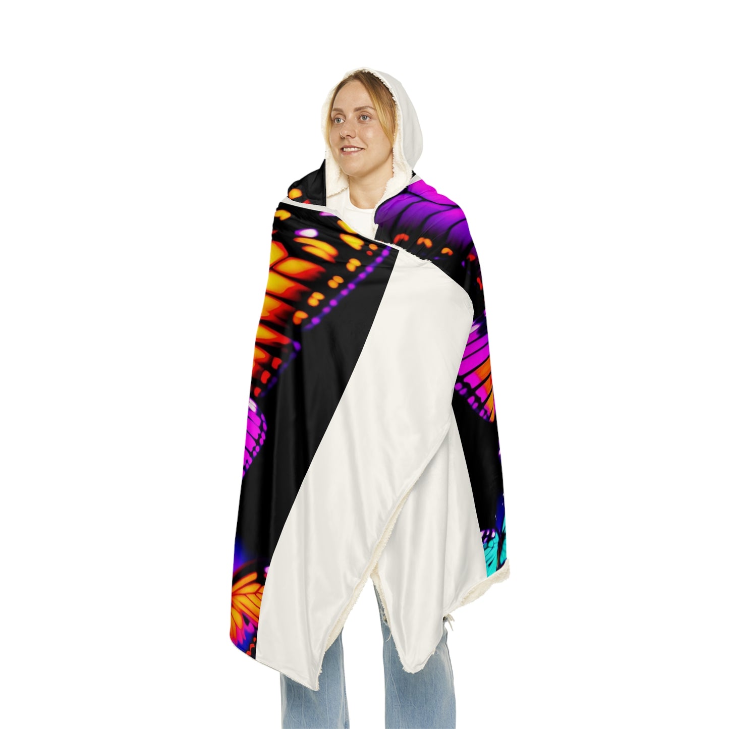 3 Bright Butterflies | Snuggle Blanket