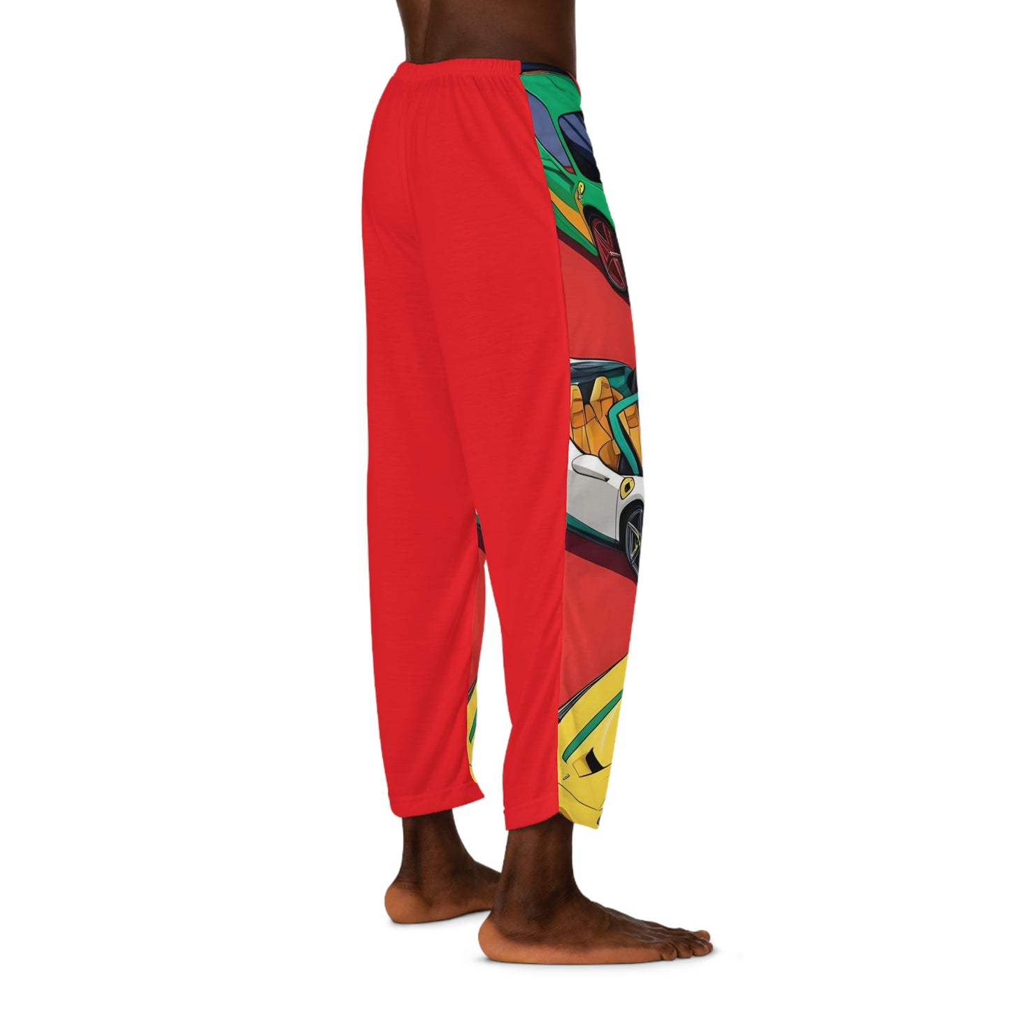 Ferrari's of Variety (Anime) in Red | Men's Pajama Pants